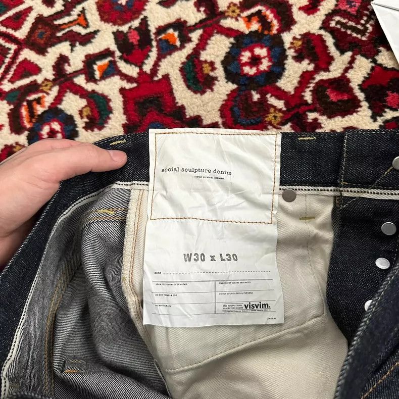 Visvim visvim black original denim pants w30l30 Size US 30 / EU 46 - 9 Thumbnail