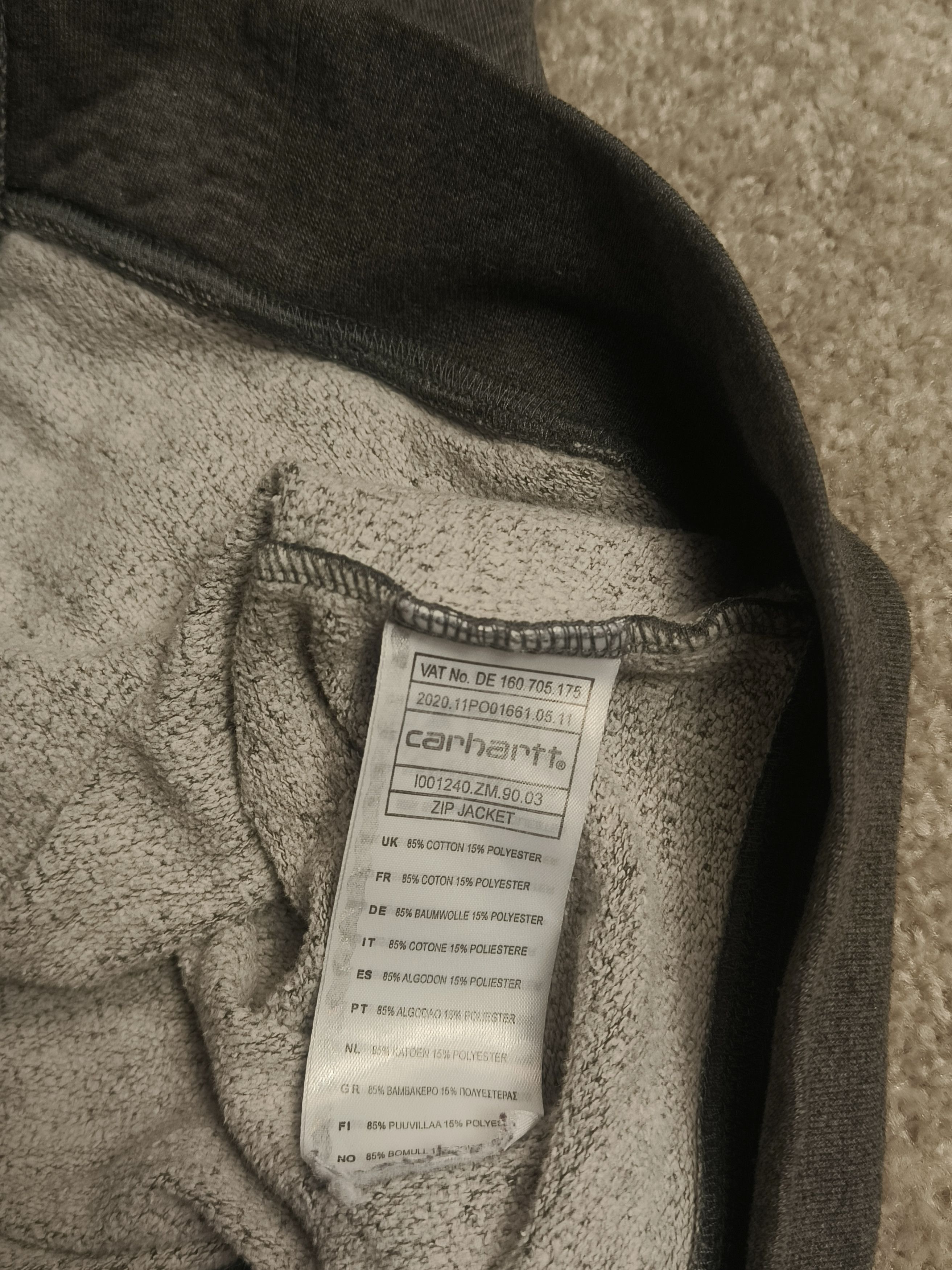 Carhartt Carhartt Rugged Outdoor Wear Embroidery Vintage Zip Hoodie Size M / US 6-8 / IT 42-44 - 4 Thumbnail
