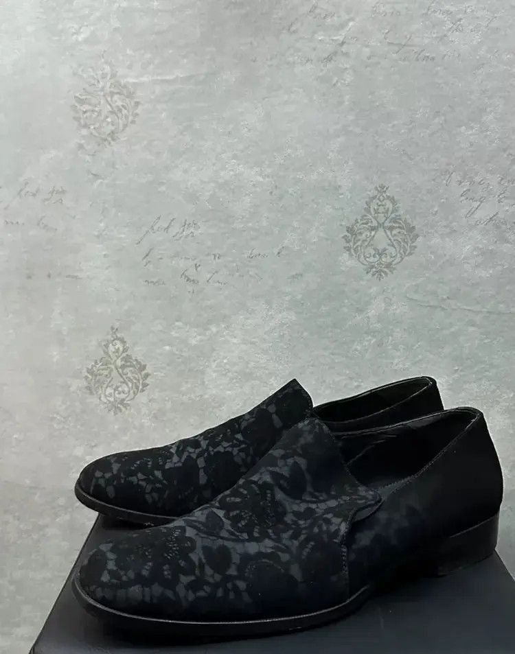 Alexander McQueen Alexander Mcqueen Flower Pattern Loafers-2505 Size US 11 / EU 44 - 2 Thumbnail