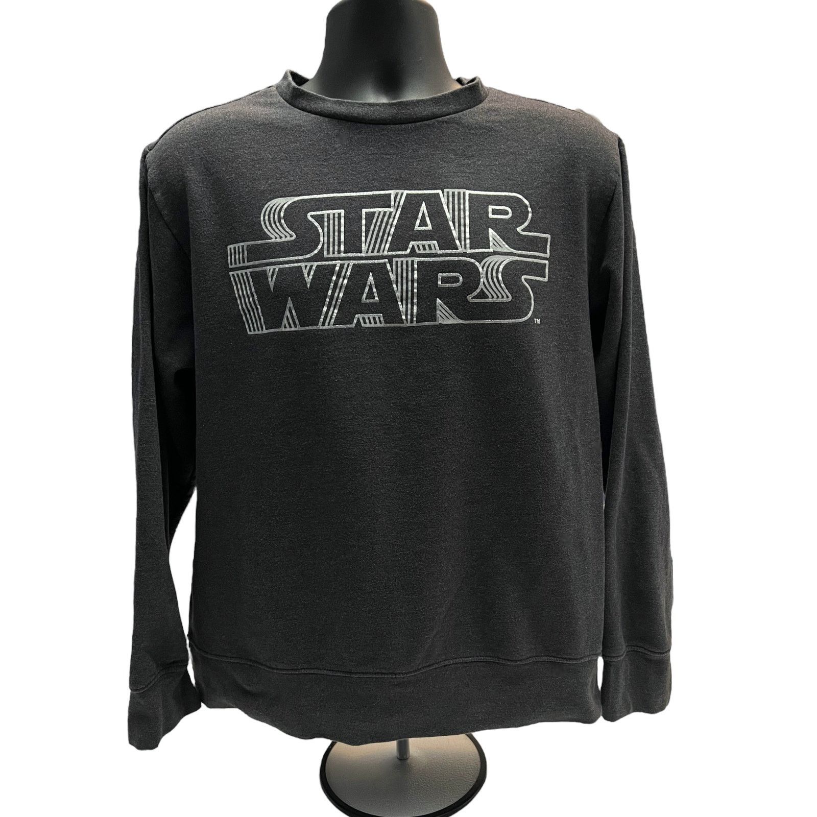 Star Wars Star Wars Classic Logo Dark Gray Sweatshirt Pre Disney Size US M / EU 48-50 / 2 - 1 Thumbnail