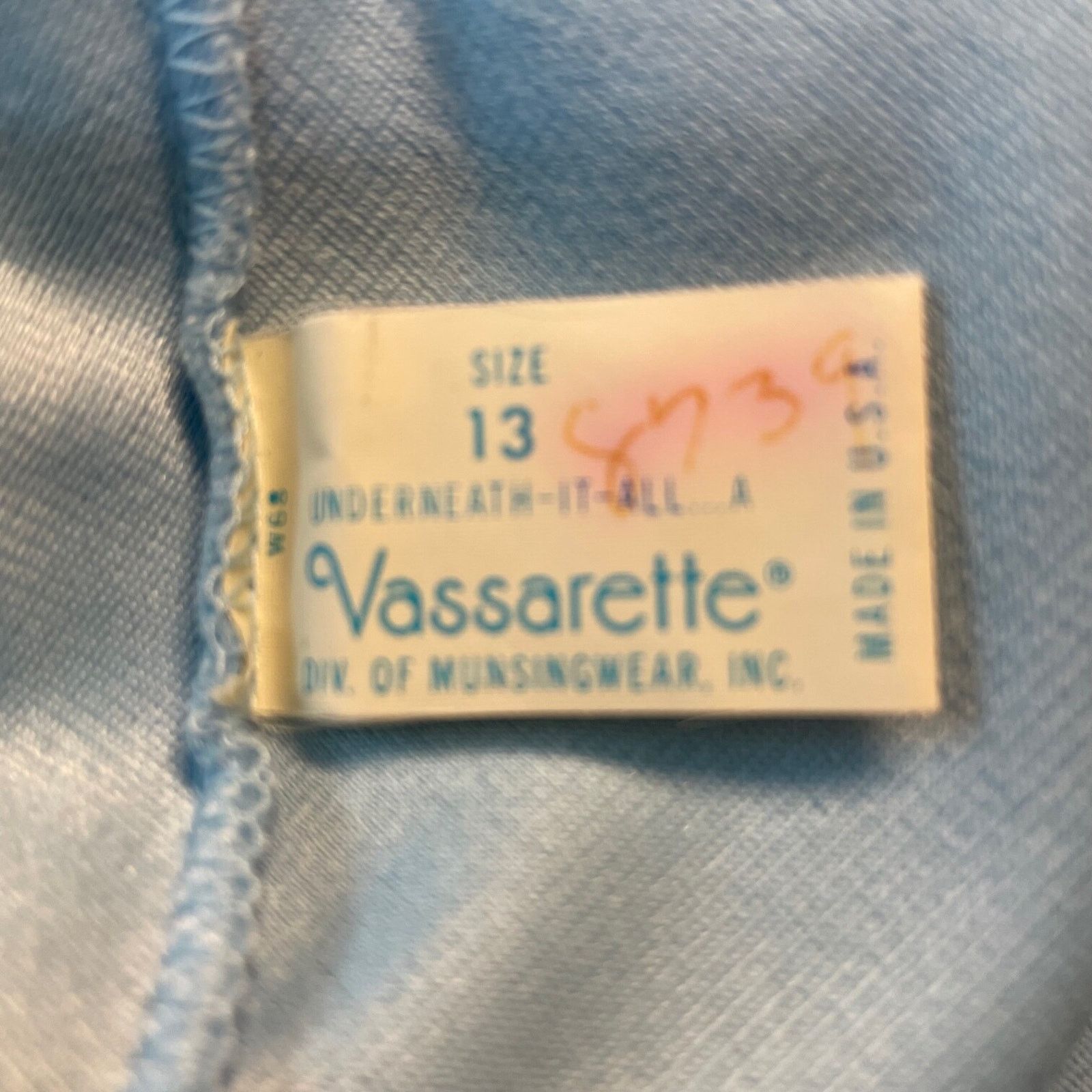 Other Vtg Vassarette Velvelour Junior13 House Robe BLUE Made USA Size M / US 6-8 / IT 42-44 - 6 Thumbnail