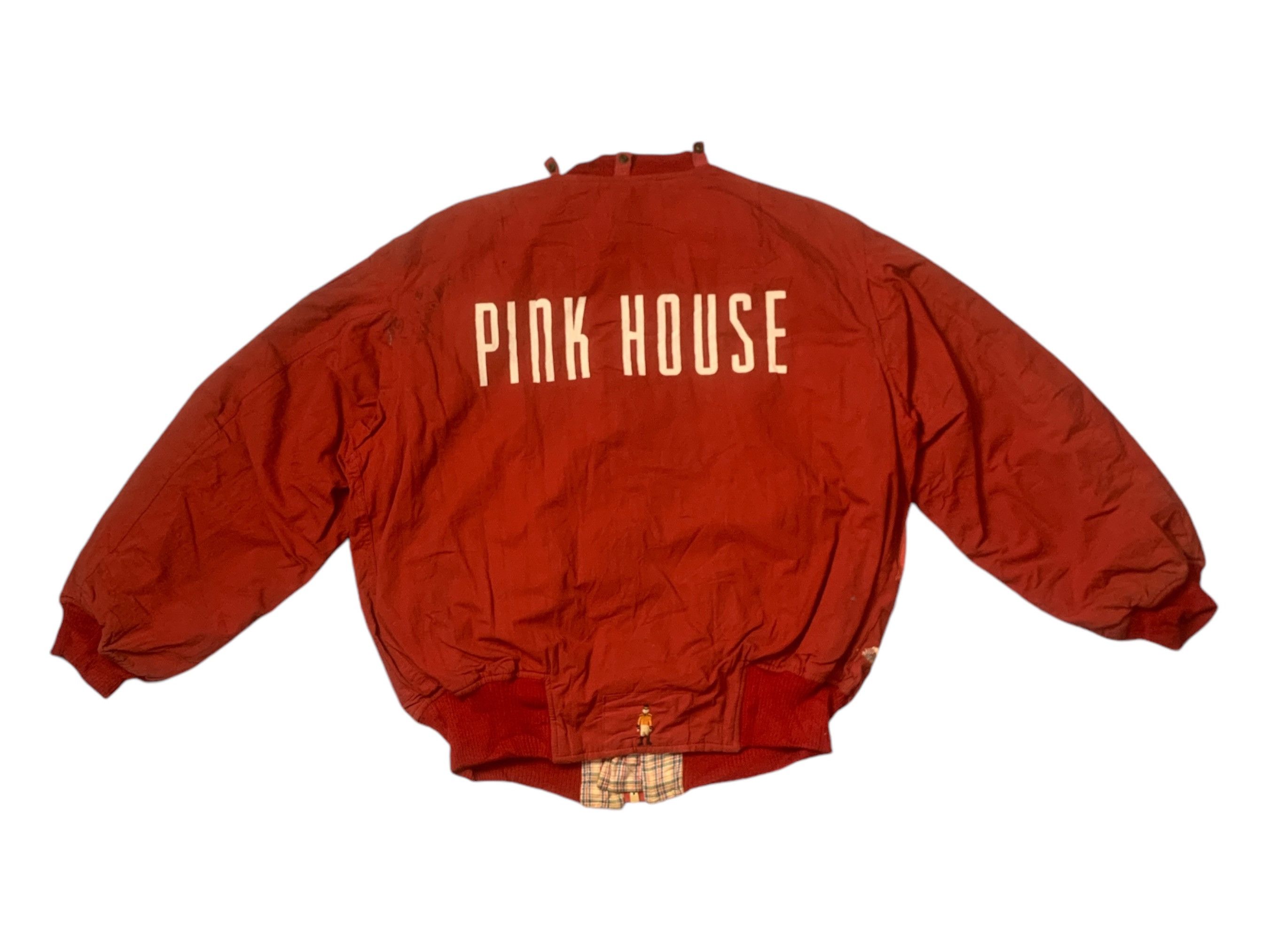 Pink House Rare Design Vintage Pink House Patchwork Bombers Jacket Size US M / EU 48-50 / 2 - 2 Thumbnail