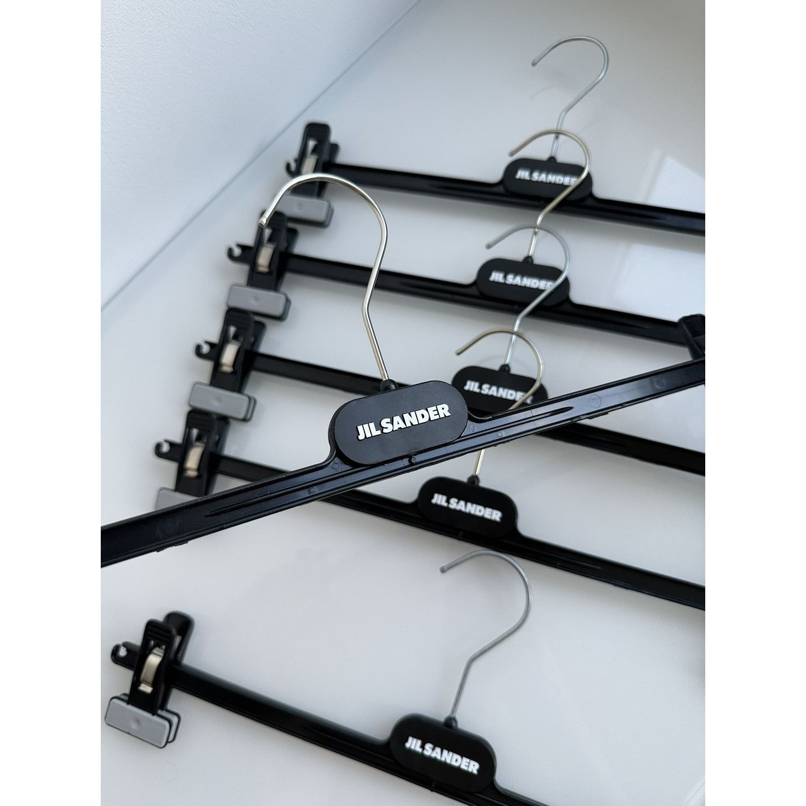 Jil Sander Jil sander premium made in italy metal hook black hangers Size ONE SIZE - 5 Thumbnail