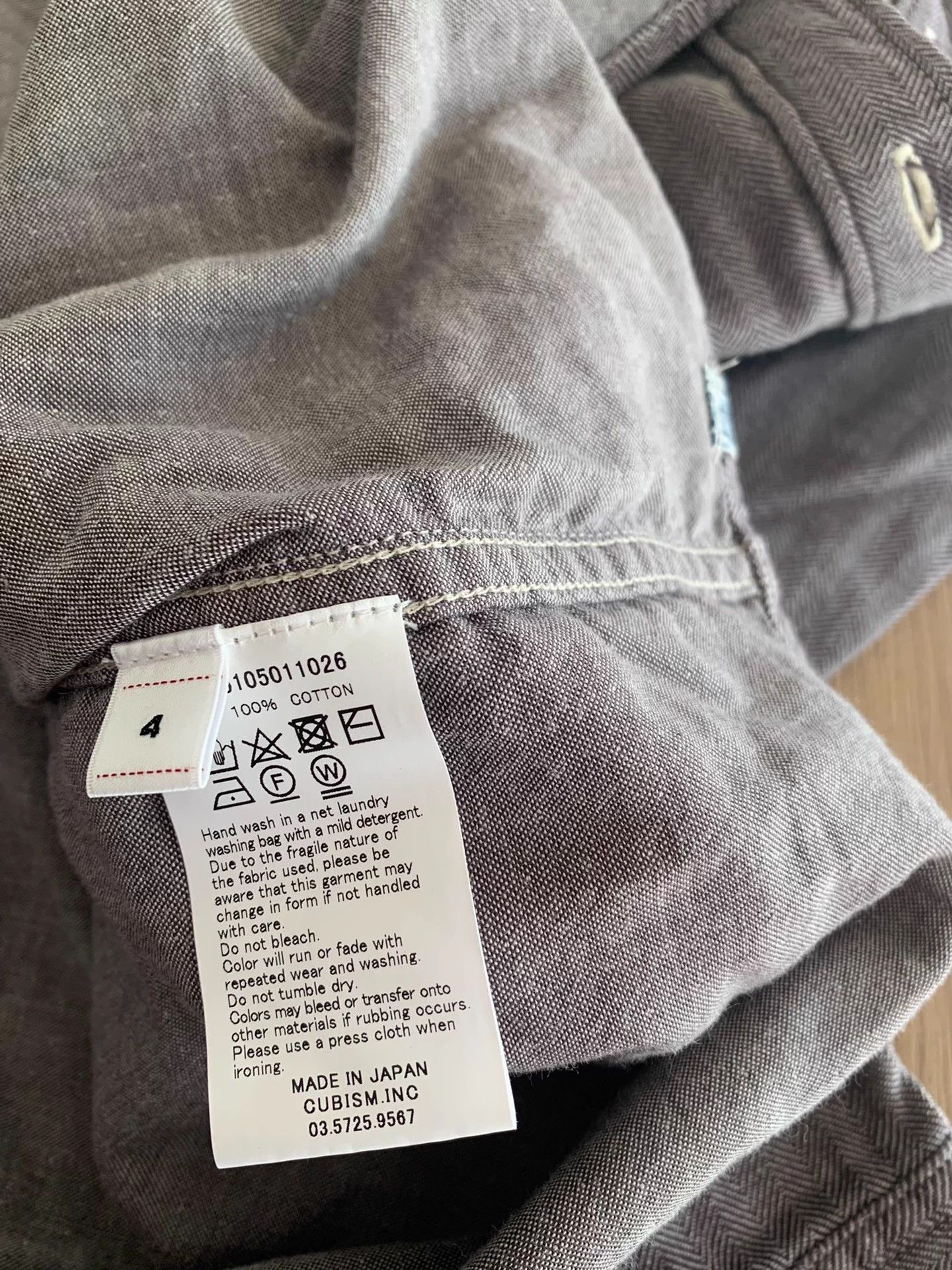Visvim VISVIM 25SS HOMESTEAD L/S Herringbone Vintage Embroidered Size US XL / EU 56 / 4 - 5 Thumbnail