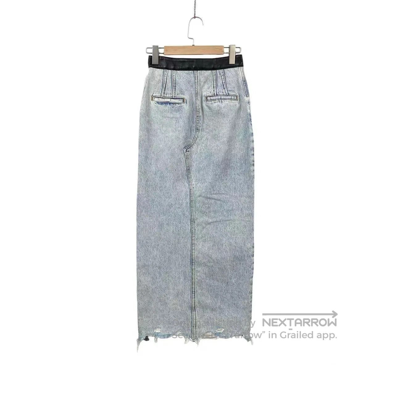 Alexander Wang Alexander Wang slit skirt| Size 25" / US 0 / IT 36 - 2 Thumbnail
