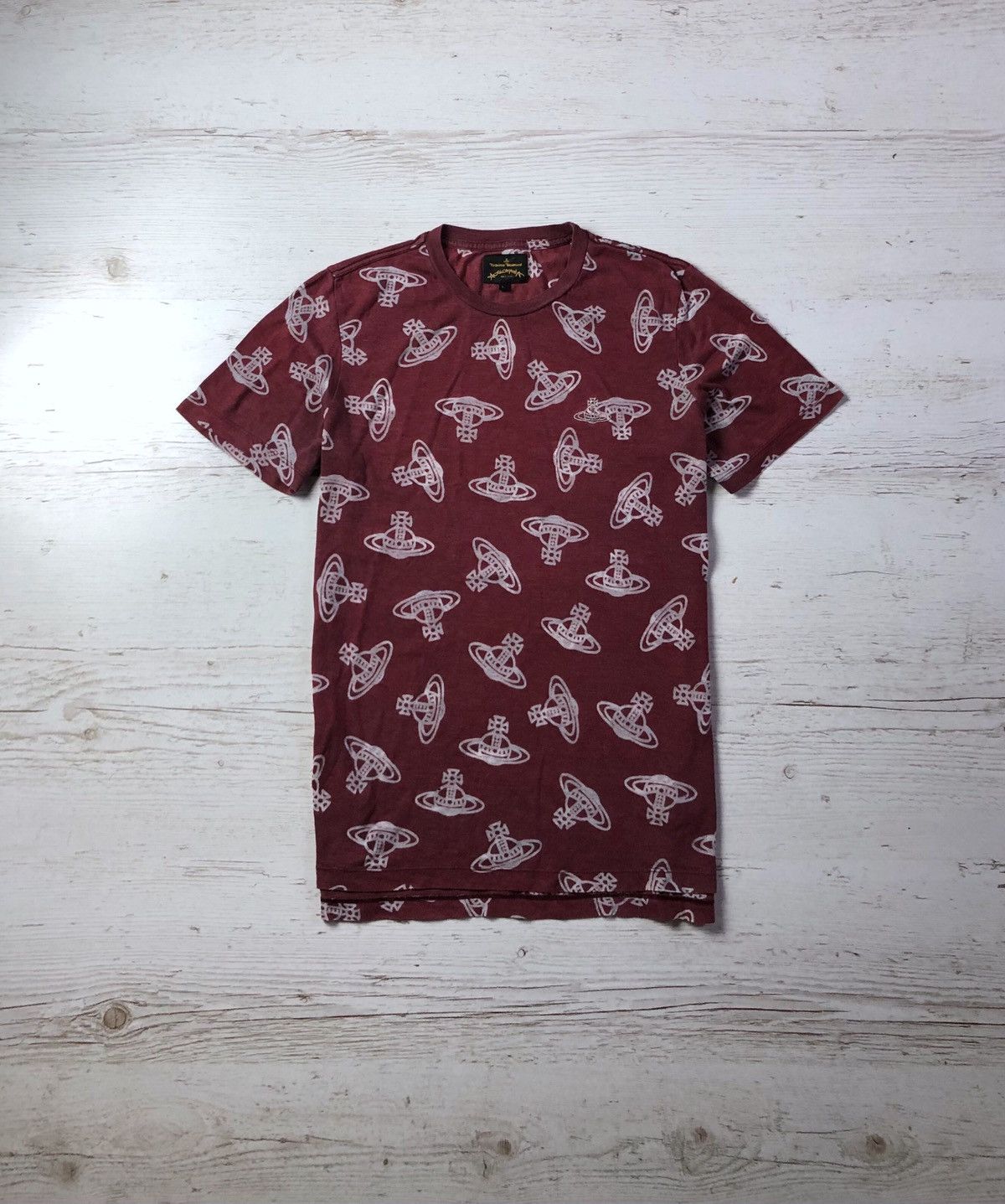 T shirt vivienne westwood monogram vintage