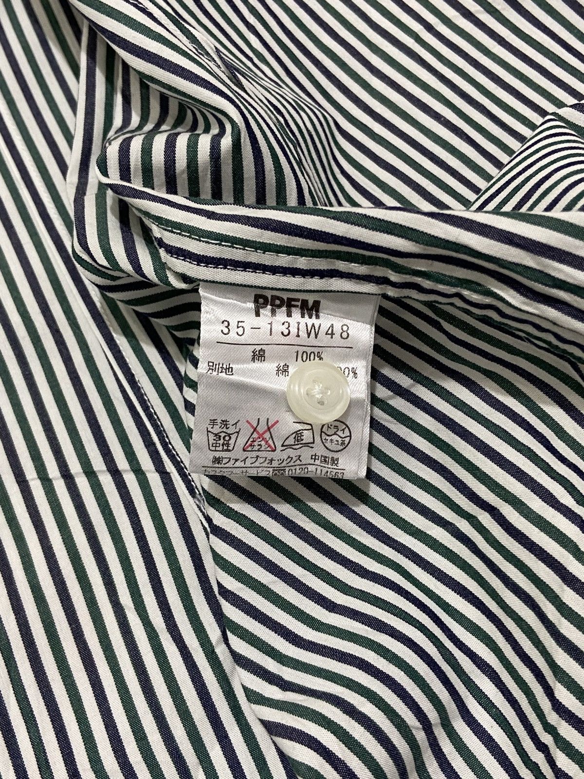 PPFM PPFM Hickory Stripe Shirt Size US L / EU 52-54 / 3 - 9 Thumbnail
