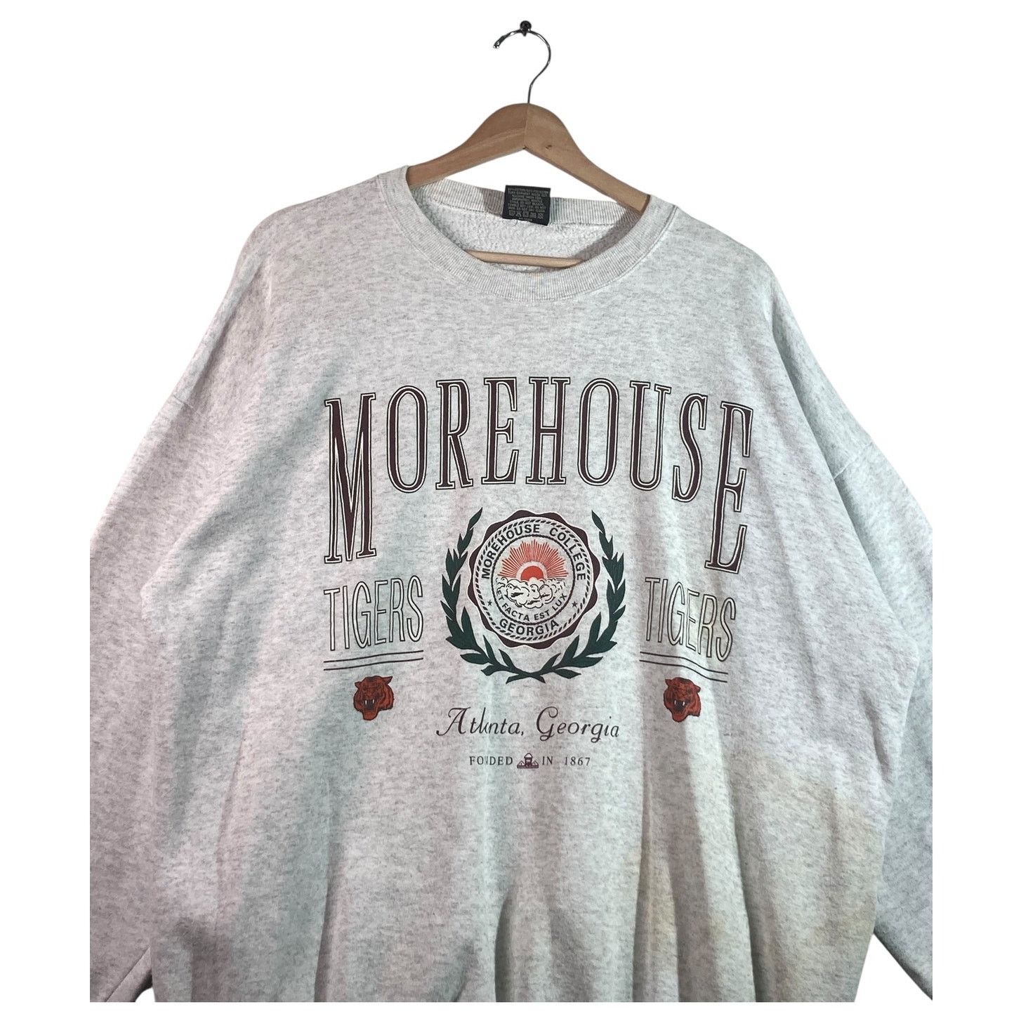 Vintage Vintage Morehouse College Tigers HBCU Crewneck XL Size US XL / EU 56 / 4 - 2 Thumbnail