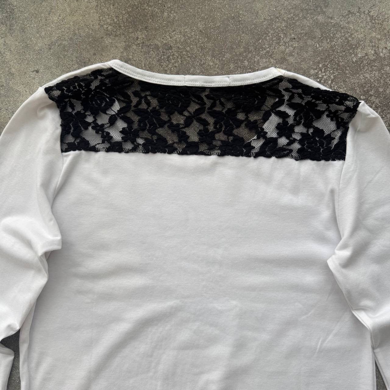 Japanese Brand Sexy Girl Printed Y2K Amazing Long Sleeve Top Size M / US 6-8 / IT 42-44 - 9 Thumbnail