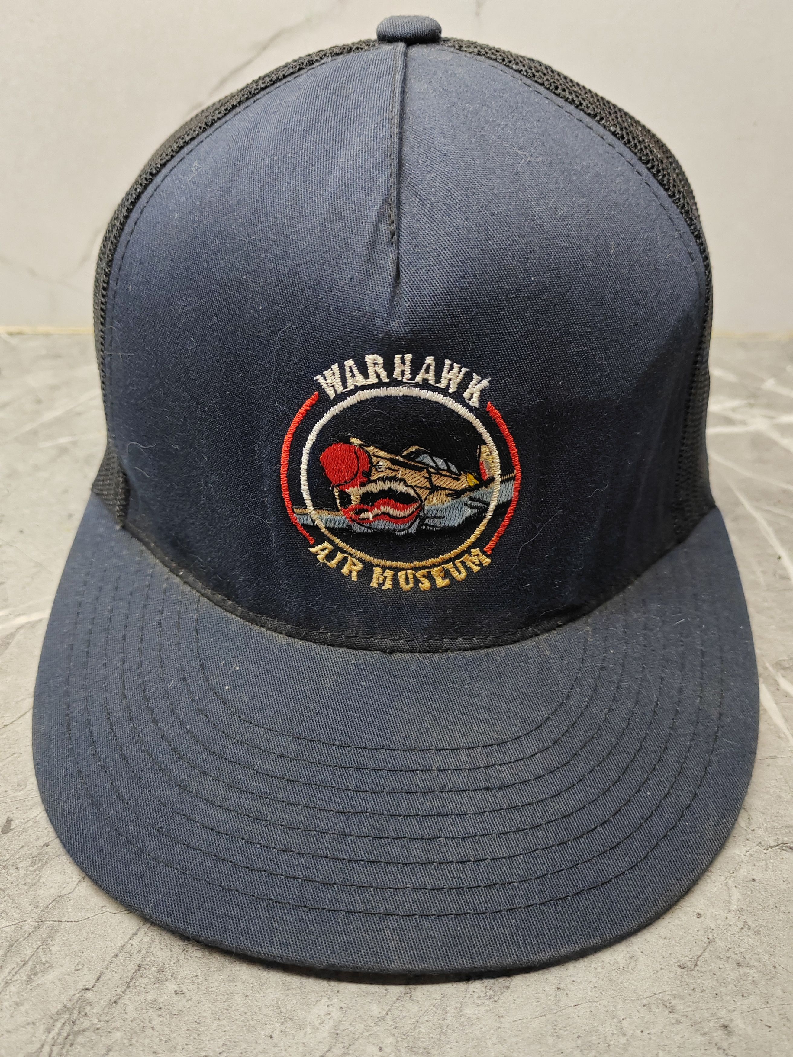 Vintage Vintage Warhawk Air Museum Trucker Cap Hat Size ONE SIZE - 2 Thumbnail