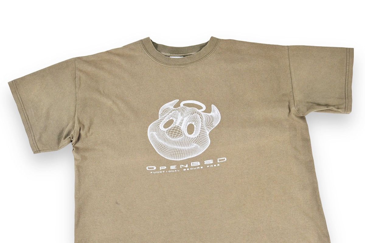 Microsoft 90s OpenBSD Software Vintage Tee Y2K Size US XL / EU 56 / 4 - 6 Thumbnail