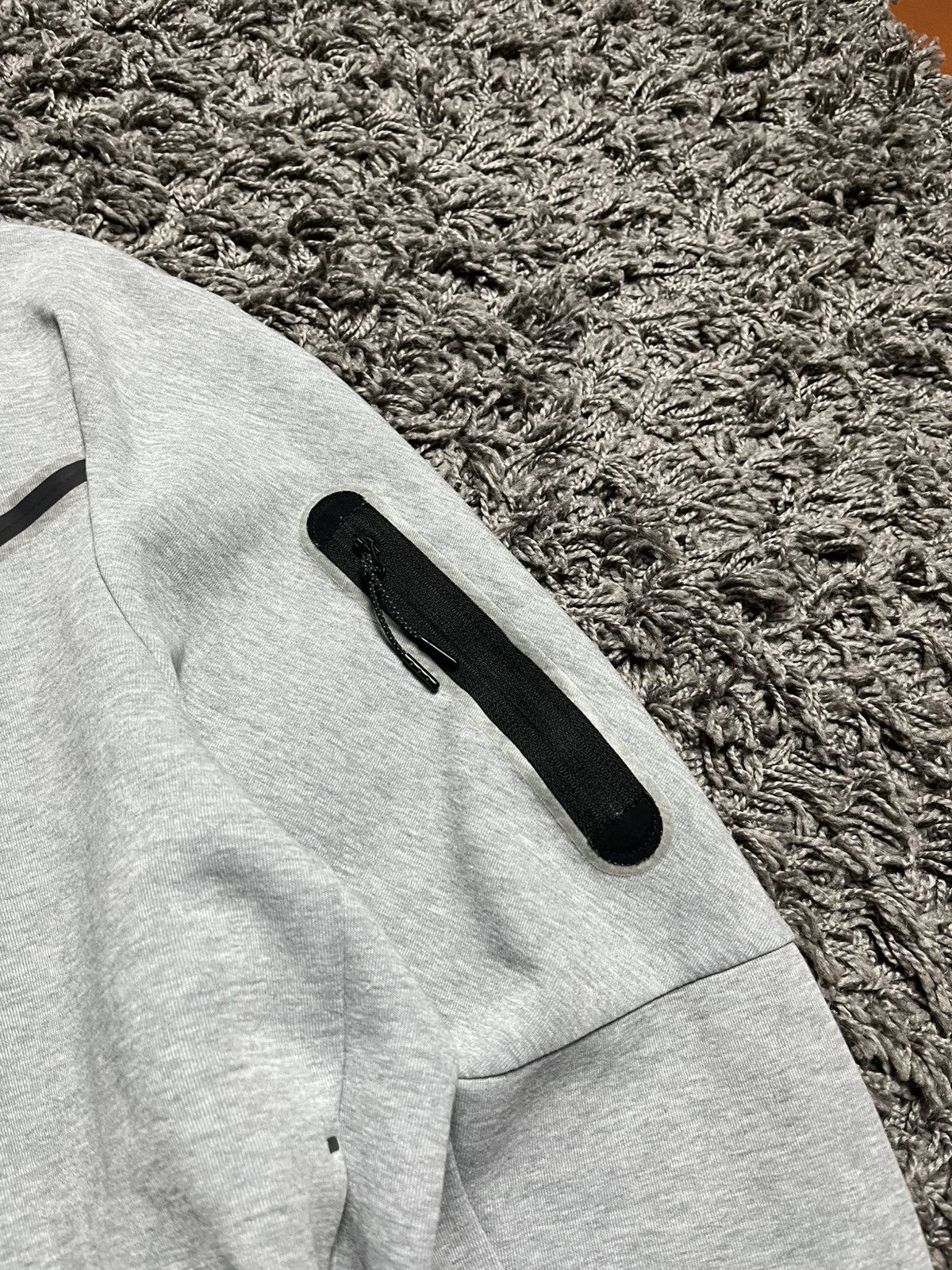 Nike Nike Tech Fleece Full-Zip Windrunner Hoodie Grey Size US XXL / EU 58 / 5 - 4 Thumbnail
