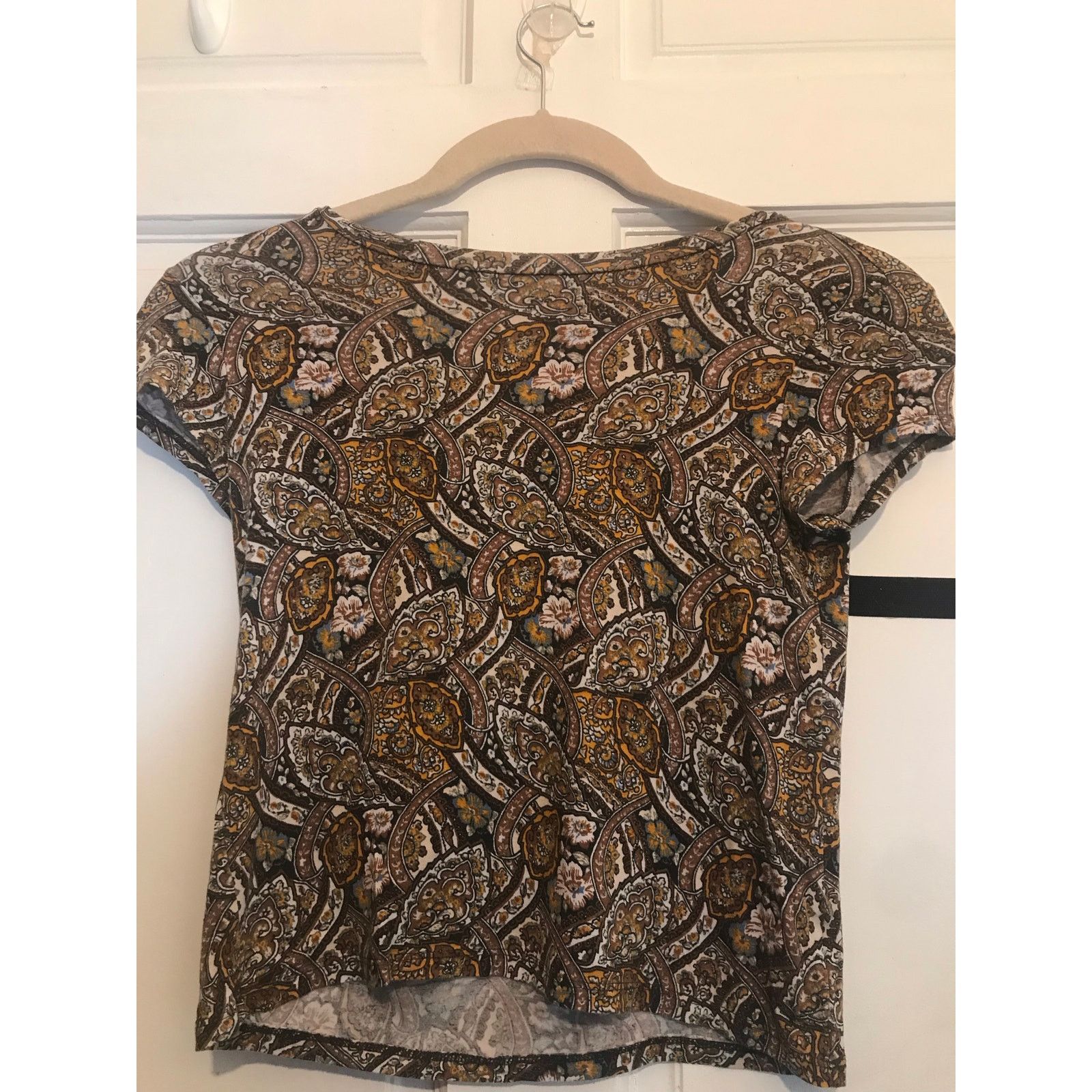 American Eagle Outfitters AMERICAN EAGLE Soft & Sexy T-Shirt Women’s XS Paisley Prim Size XS / US 0-2 / IT 36-38 - 3 Thumbnail