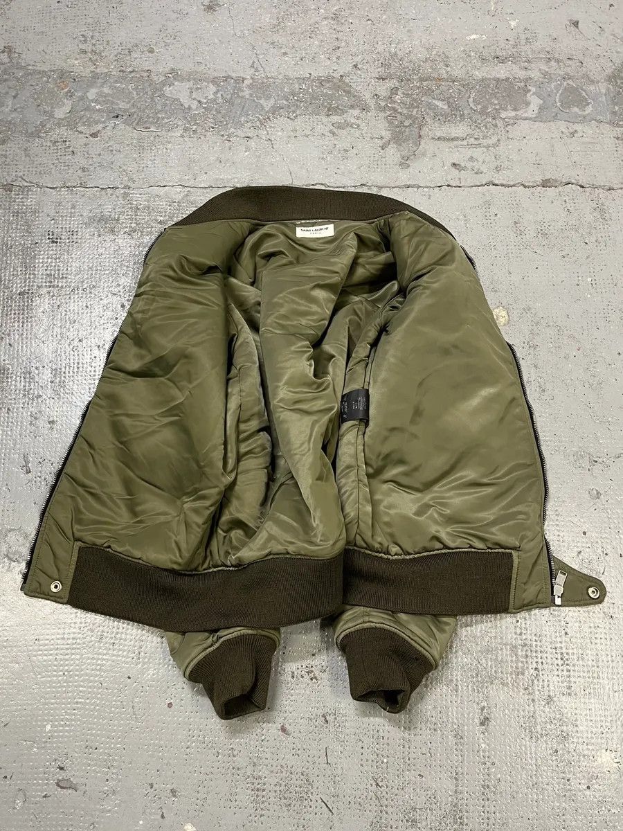 Saint Laurent Paris FW2013 Saint Laurent Khaki Nylon Cargo Bomber Jacket Size US S / EU 44-46 / 1 - 10 Thumbnail