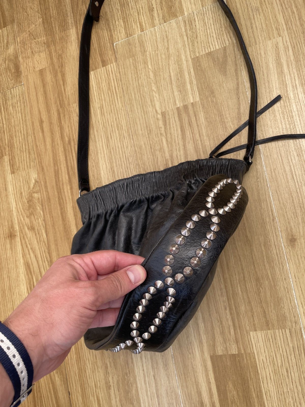Other Clements Ribeiro Avantgarde leather spiked bag poel bijan Size ONE SIZE - 19 Thumbnail
