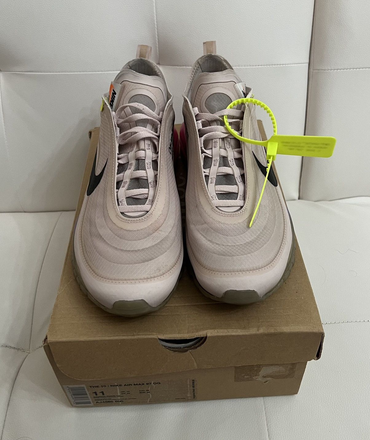 Nike × Off-White Serena Williams x Off-White x Nike Air Max 97 Queen 10.5 Size US 10.5 / EU 43-44 - 3 Thumbnail