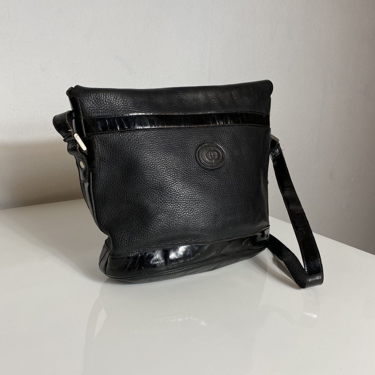 Gucci Vintage bag Gucci Leather Black Size ONE SIZE - 1 Thumbnail