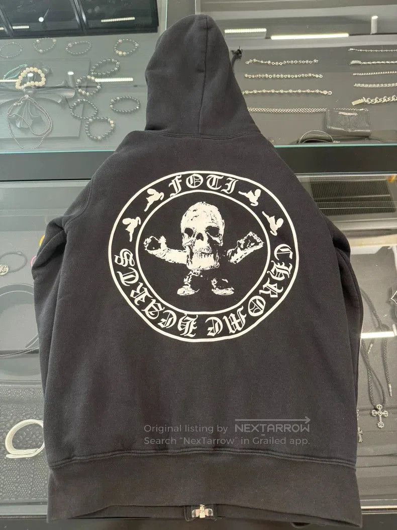 Chrome Hearts Chrome Hearts Foti Skull Zip Hoodie-yf. Size US S / EU 44-46 / 1 - 2 Thumbnail