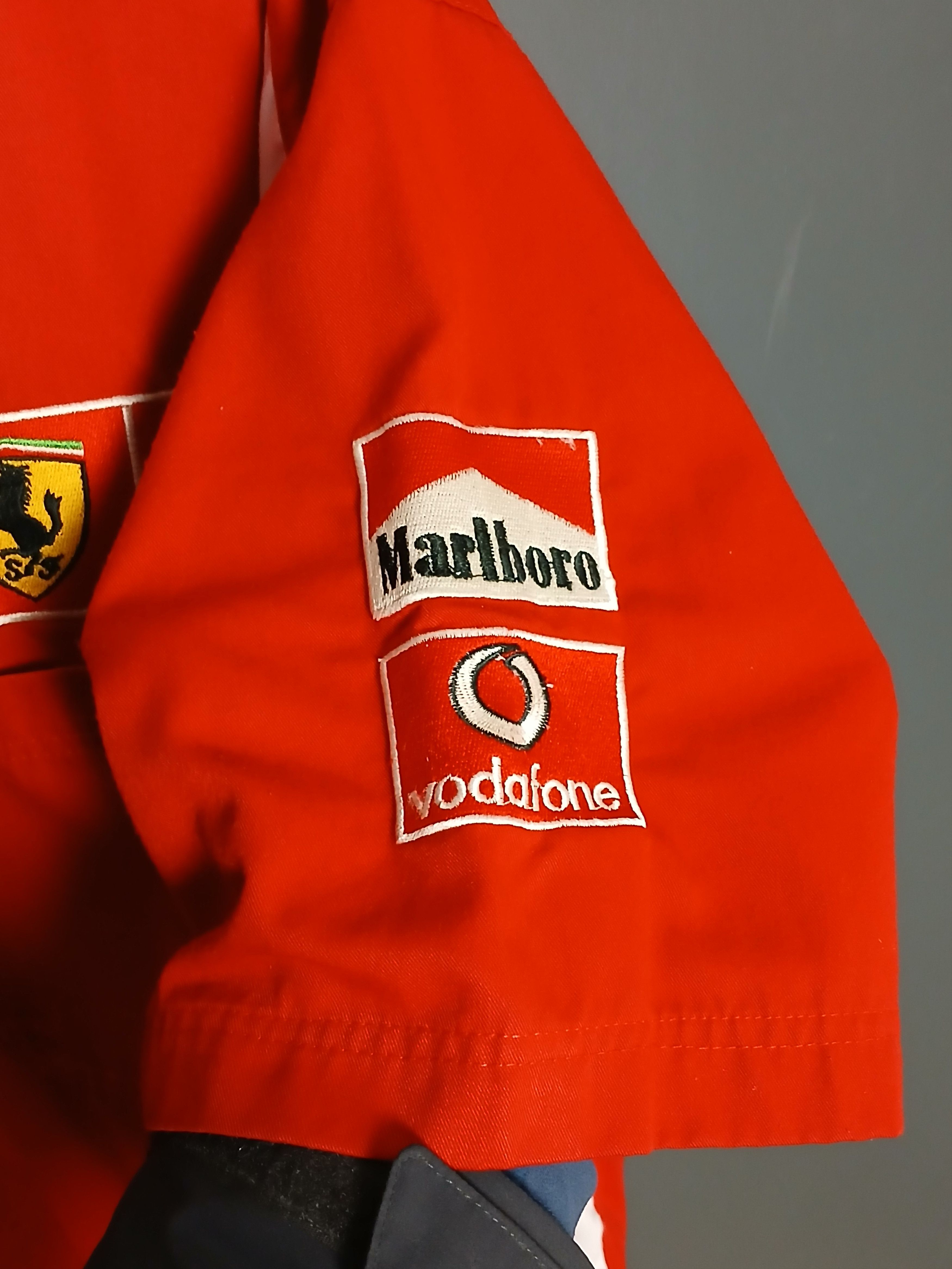 Ferrari × Formula 1 × Marlboro Ferrari Marlboro Schumacher F1 Racing Shirt Size US XXL / EU 58 / 5 - 7 Thumbnail