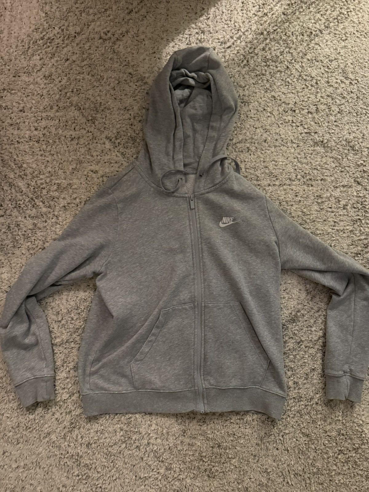 Nike Gray nike zip up Size US M / EU 48-50 / 2 - 1 Thumbnail