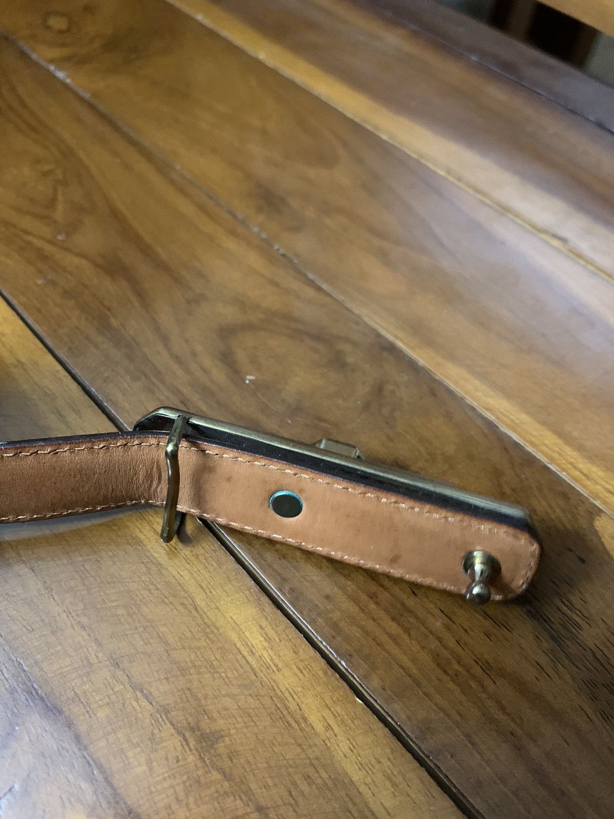 Ralph Lauren × Vintage Vintage ralph laurent leather belt 1995 collection Size ONE SIZE - 10 Thumbnail