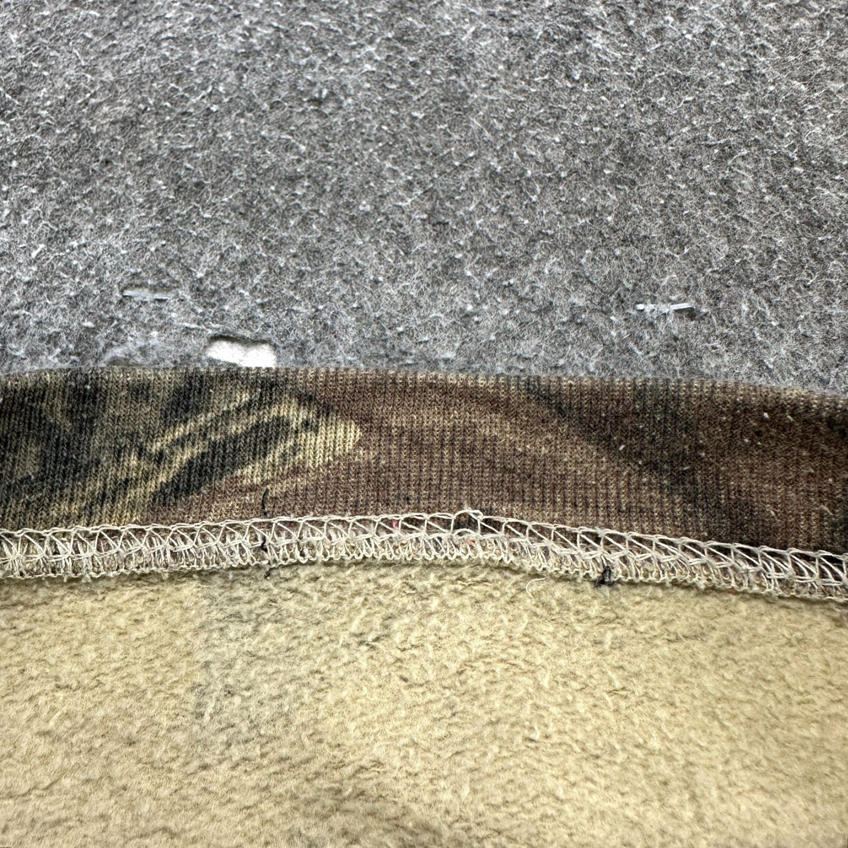 Jerzees VINTAGE Realtree Camo Sweatshirt Mens 3XL Pullover Advantage Timber Cotton 90s Size US XXL / EU 58 / 5 - 4 Thumbnail