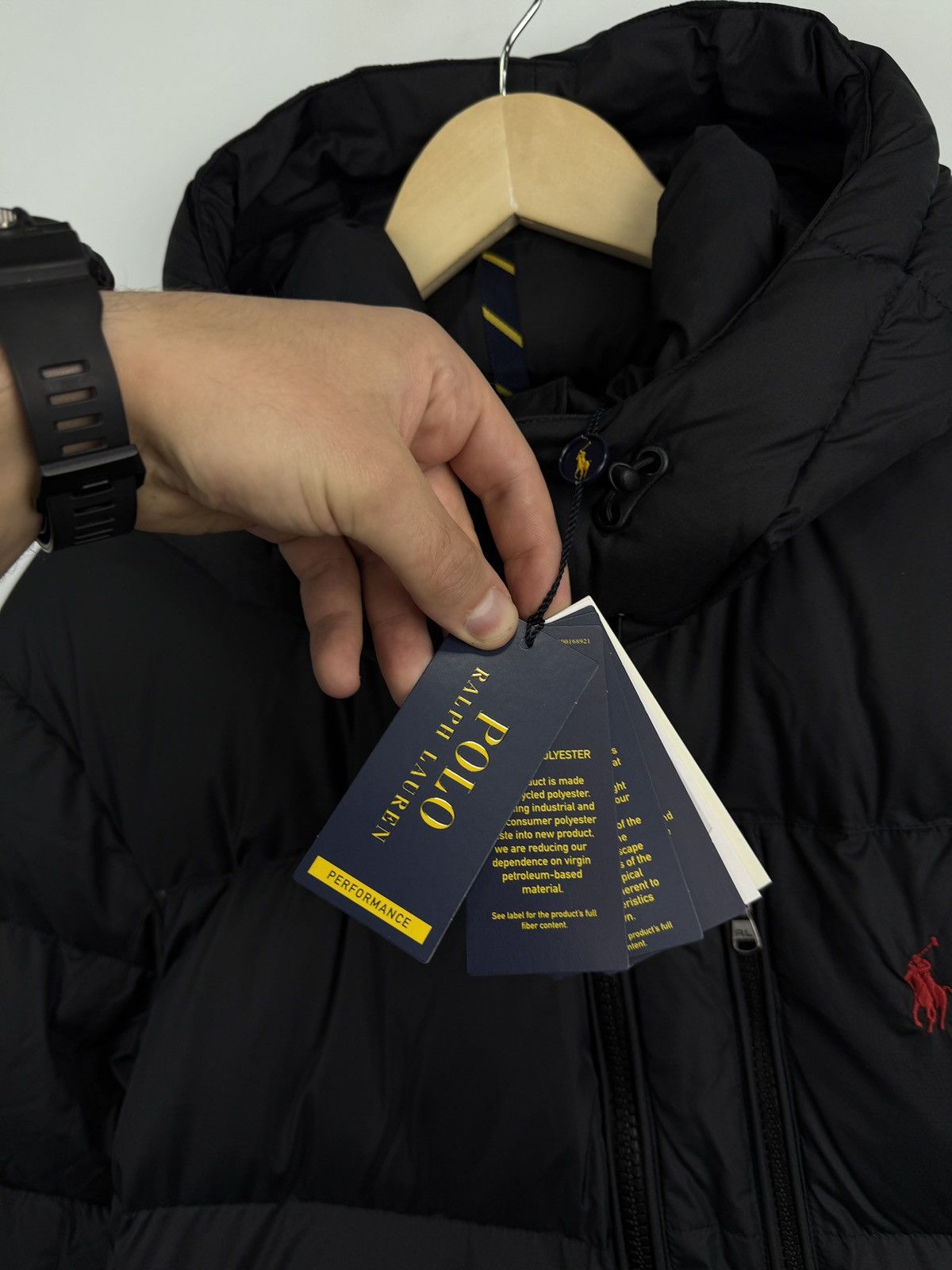 Polo Ralph Lauren 🇺🇸❗️NEW Ralph Lauren Hooded Down Puffer Black El Cap Jacket Size US XL / EU 56 / 4 - 10 Thumbnail