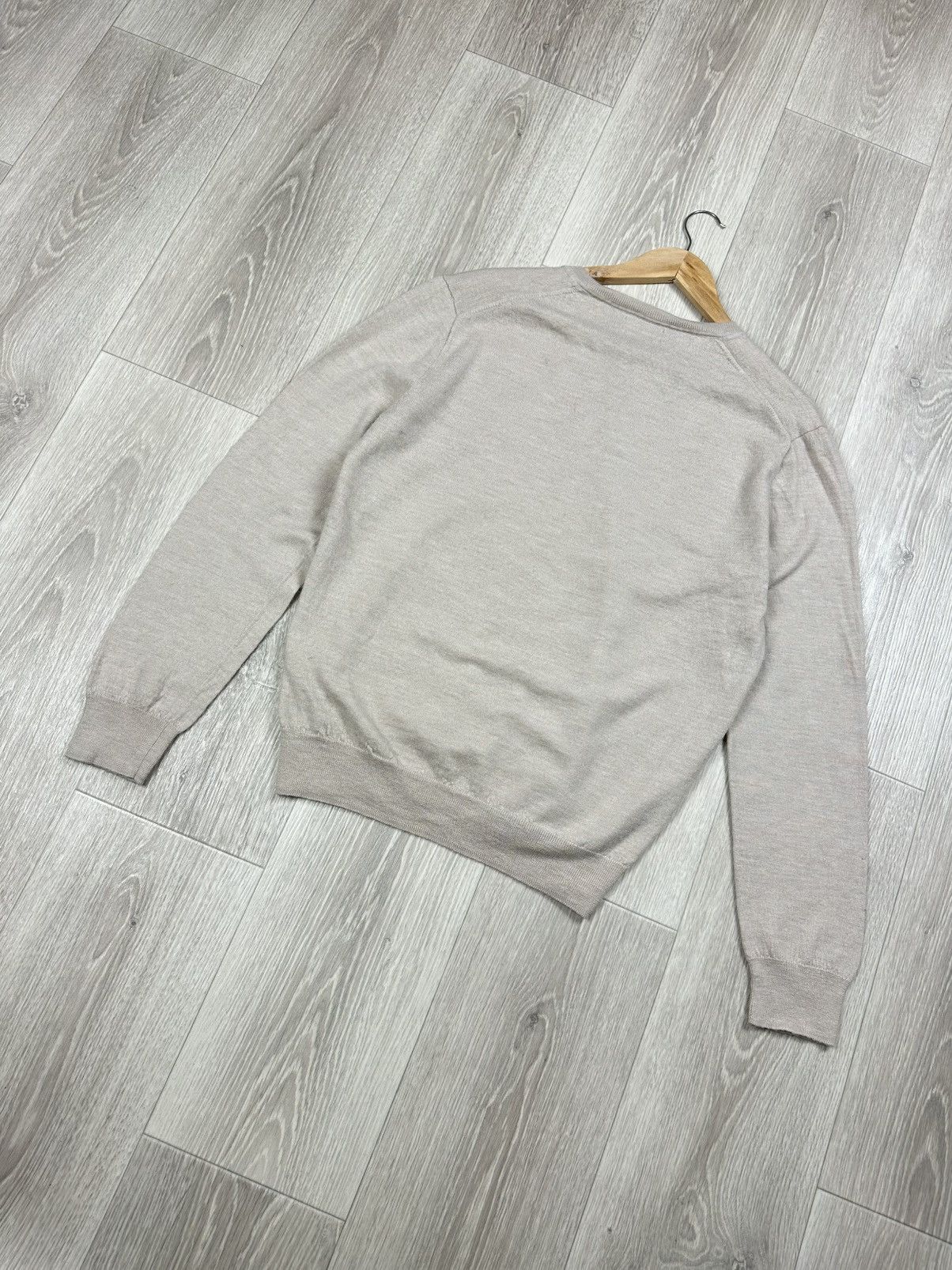 Polo Ralph Lauren Polo Ralph Lauren V-Neck Sweater Jumper Merino Wool Size L Size US L / EU 52-54 / 3 - 10 Thumbnail