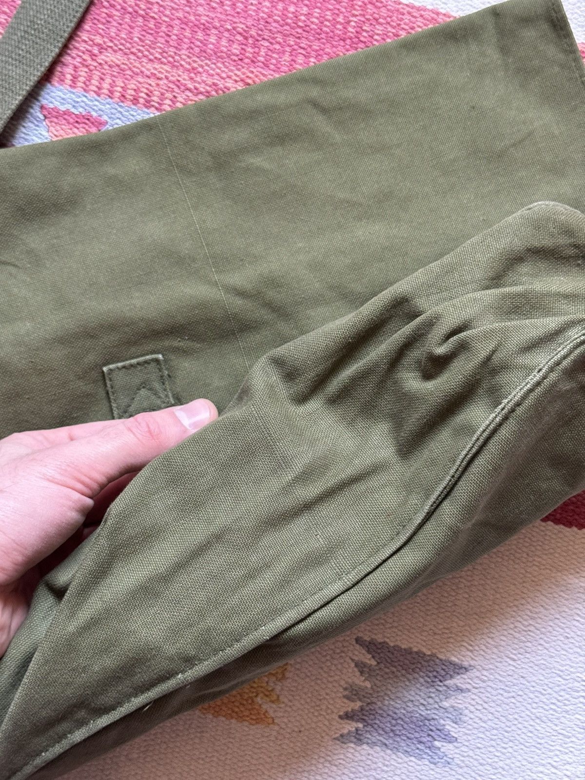 Vintage Vintage 80-90’s Chinese Army Military Shoulder Bag Size ONE SIZE - 5 Thumbnail