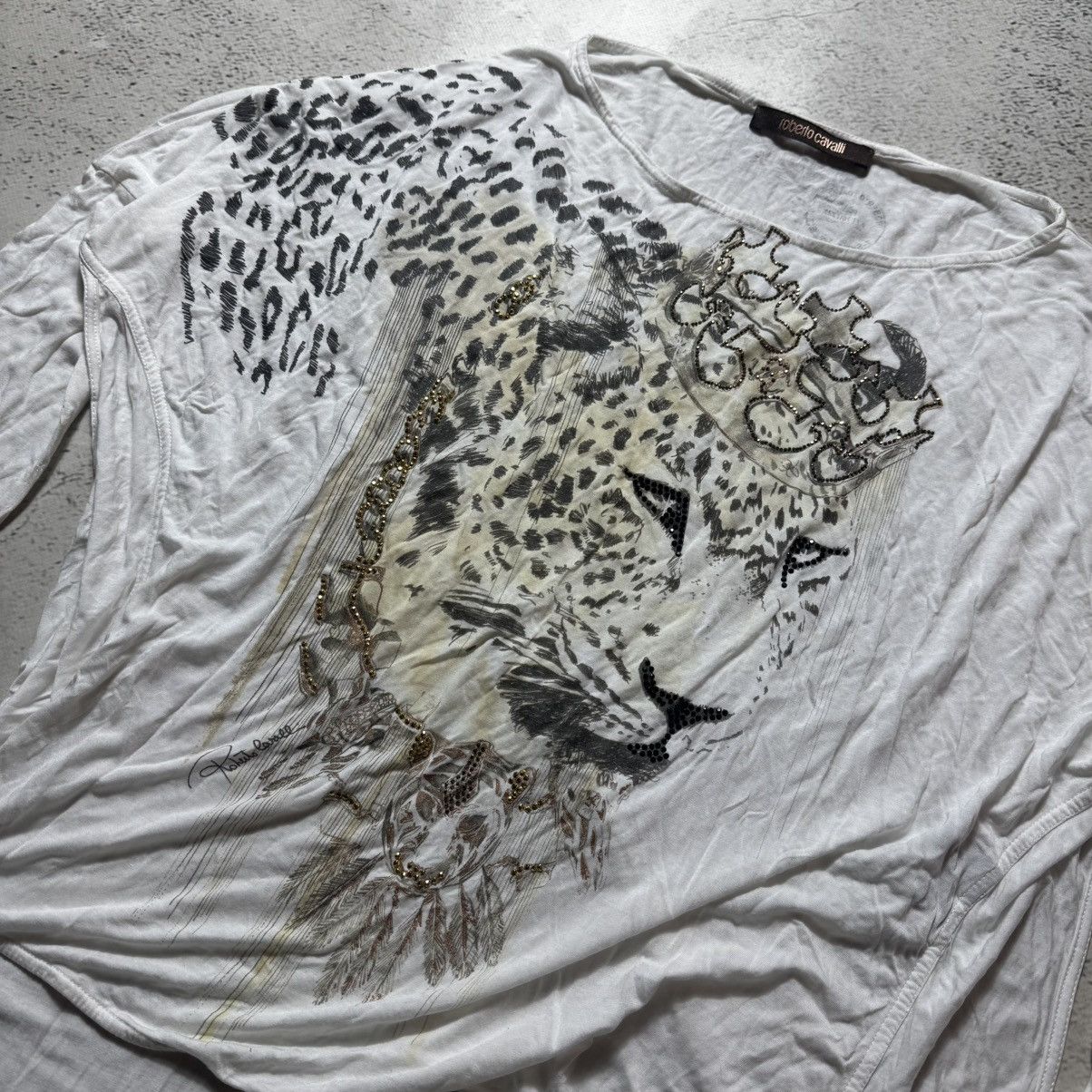 Roberto Cavalli archival glamorous roberto cavalli longsleeve with big tiger Size XS / US 0-2 / IT 36-38 - 5 Thumbnail