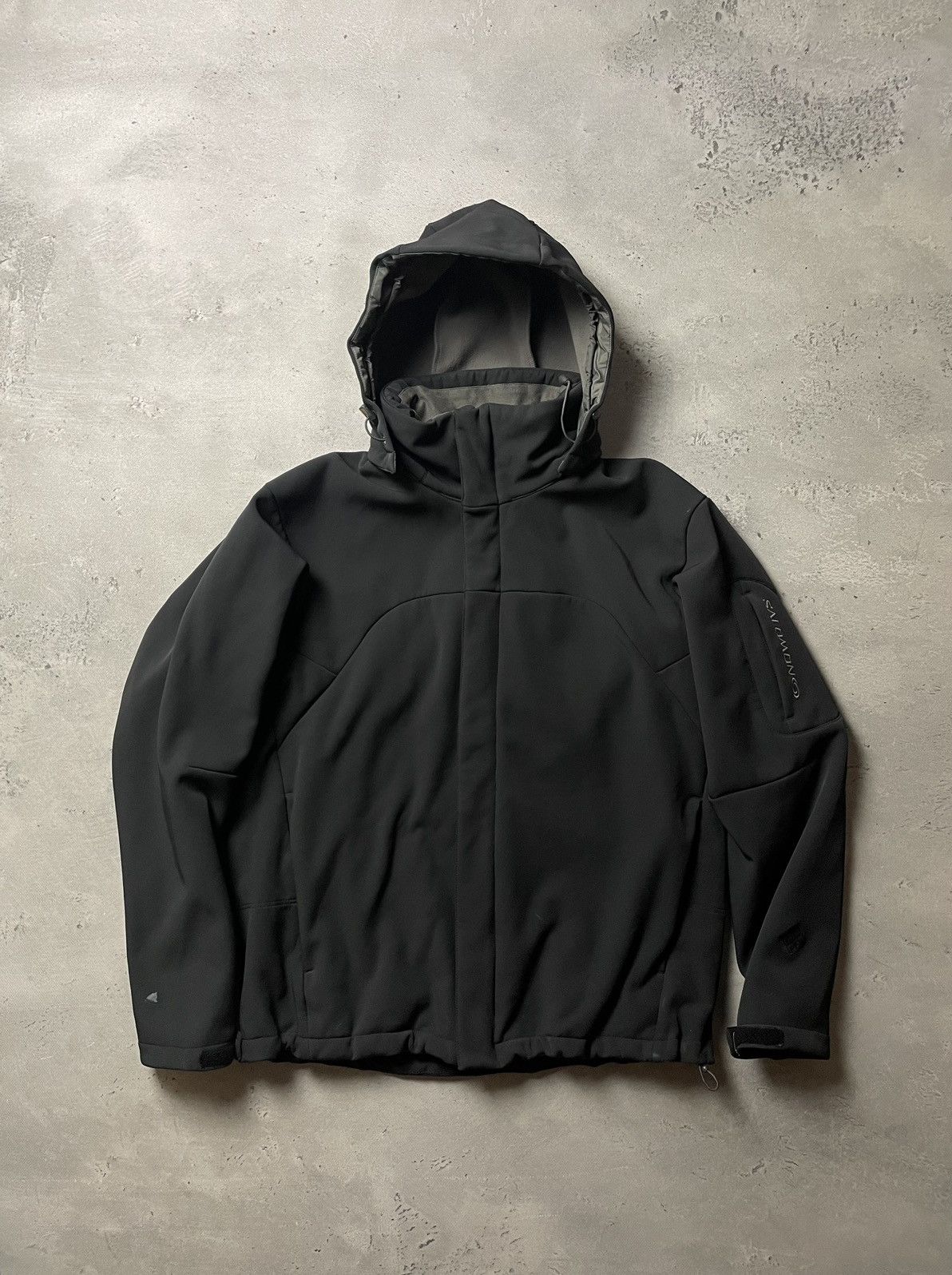 Vintage Salomon Vintage Black Clima Pro Jacket Outdoor | Grailed