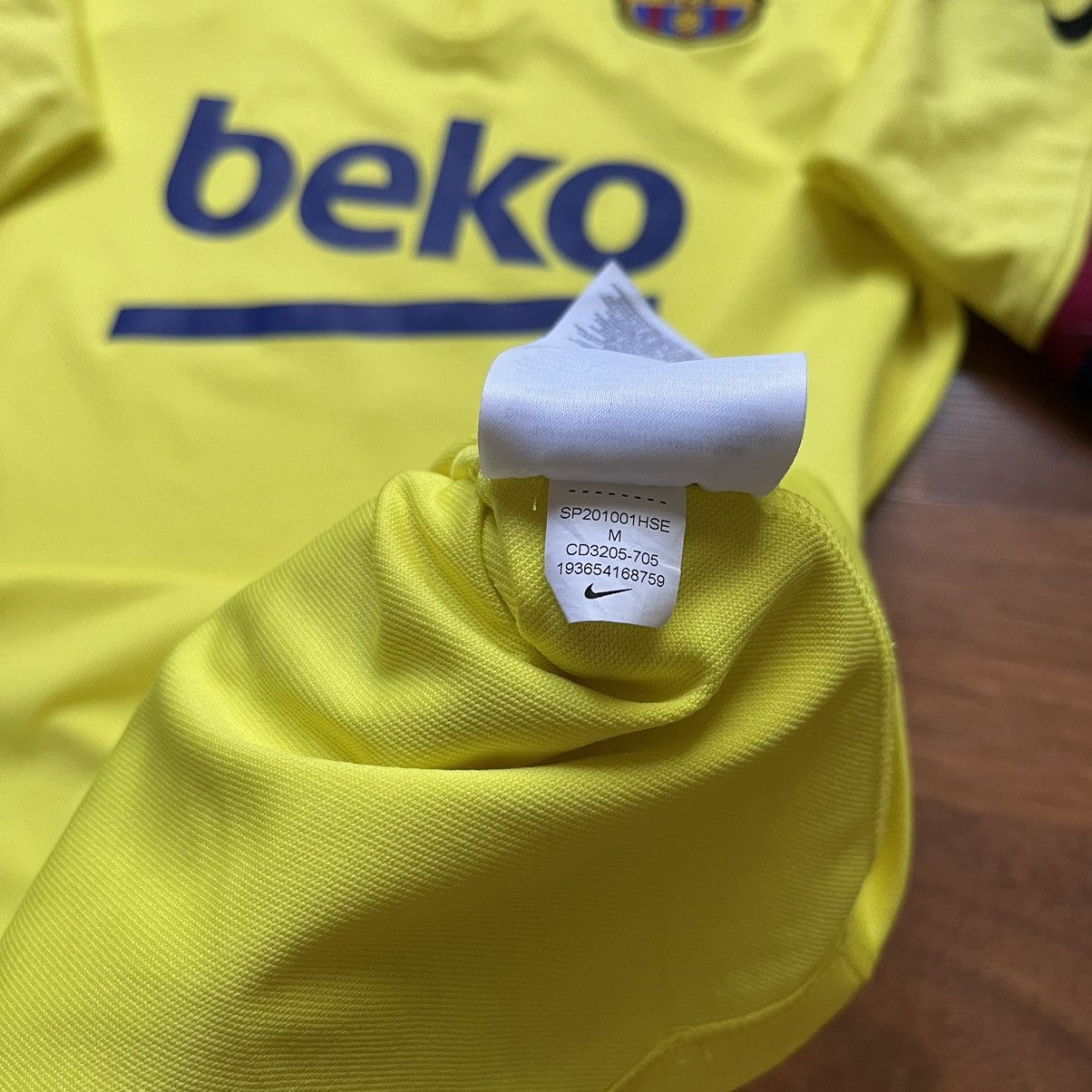 Nike × Vintage BARCELONA NIKE 2021/2022 FOOTBALL SOCCER TRAINING TRACK TOP Size US M / EU 48-50 / 2 - 18 Thumbnail