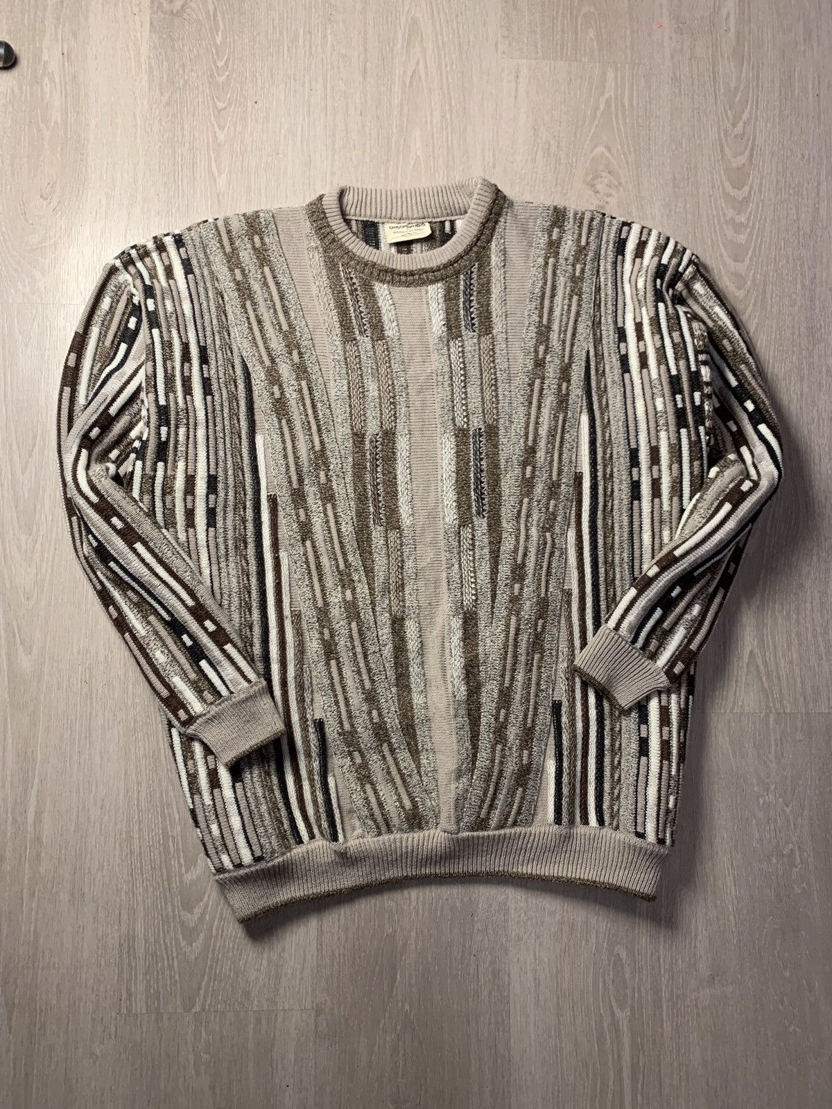 Coogi × Japanese Brand × Vintage Vintage Coogi style knitwear sweater Size US XL / EU 56 / 4 - 1 Thumbnail