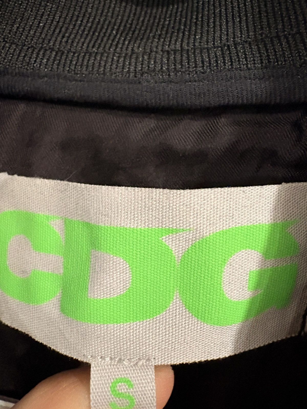 Comme des Garcons CDG Automne-Hiver '84-'85 Black Neon Bomber Jacket Size US S / EU 44-46 / 1 - 4 Thumbnail