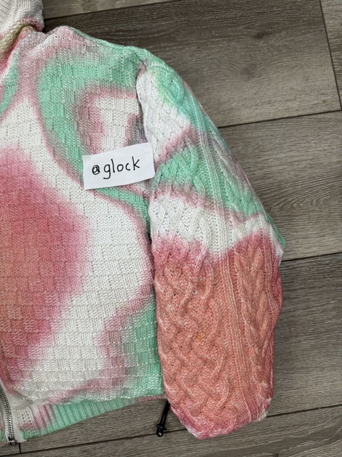Bad Son Badson SPCTRM Multicolor Knit Puffer Jacket Size Medium Size US M / EU 48-50 / 2 - 8 Thumbnail