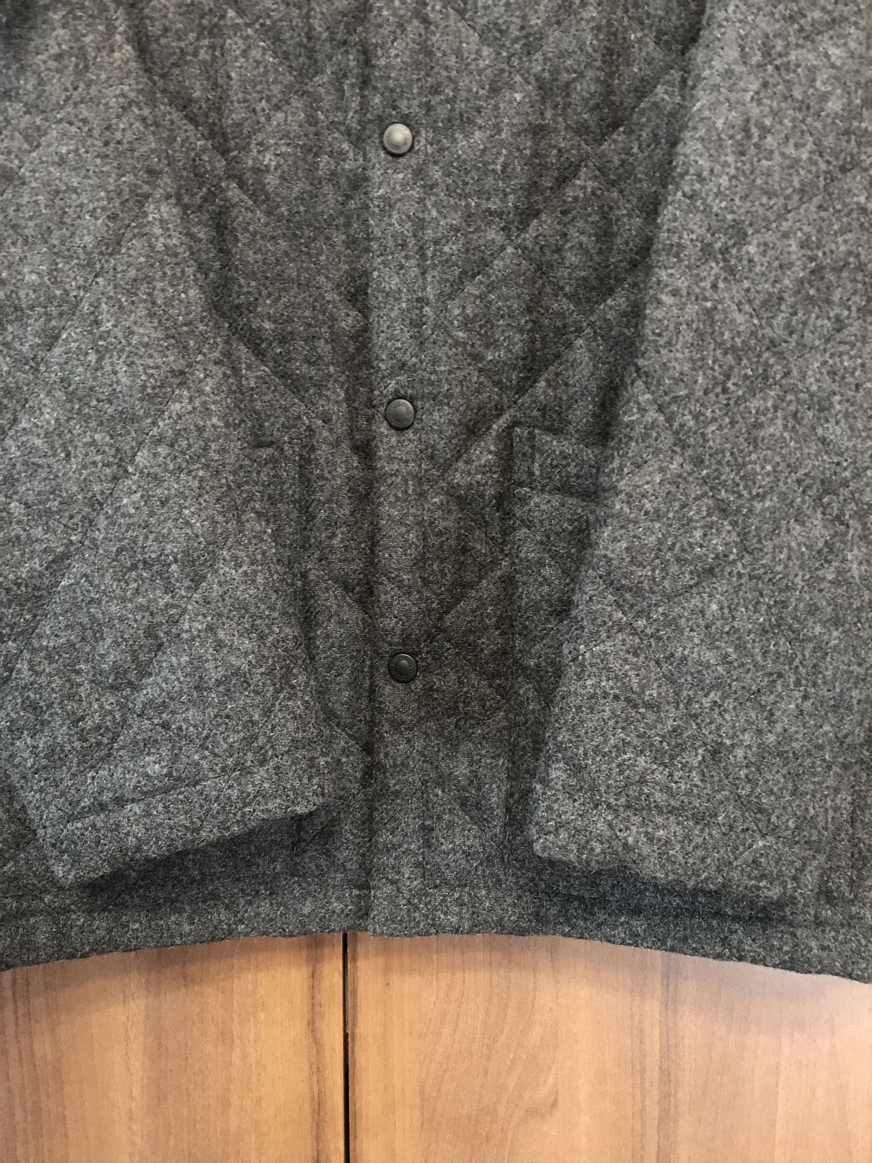 Japanese Brand Lavenham Quilted Wool Bomber Jacket Barbour Burberry Polo Size US M / EU 48-50 / 2 - 10 Thumbnail