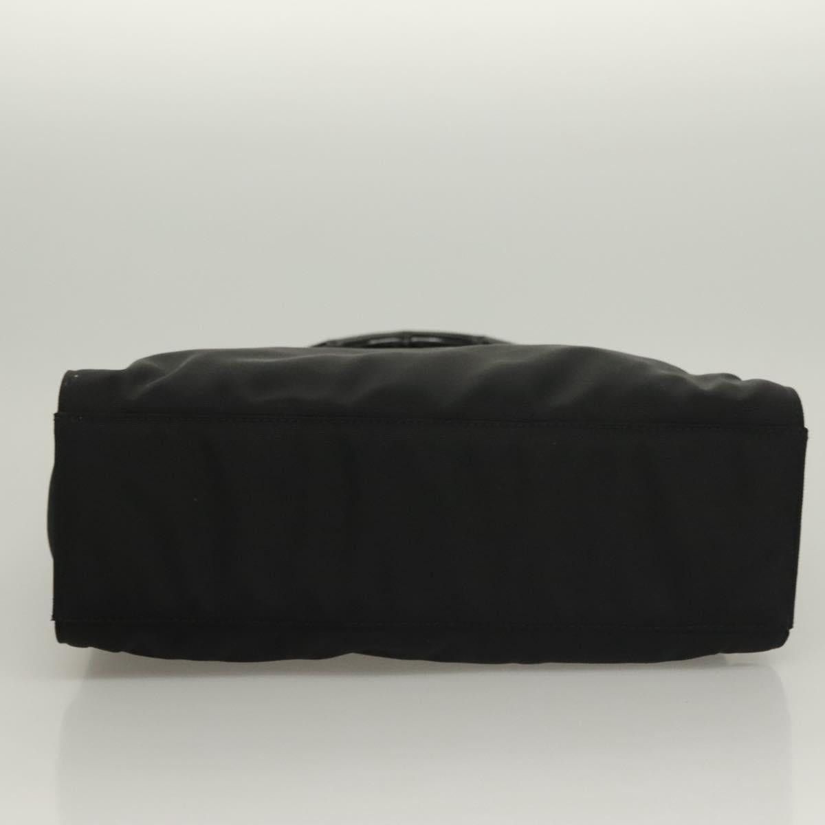 Gucci GUCCI Bamboo Hand Bag Nylon Black Silver 002 002 Size ONE SIZE - 9 Thumbnail