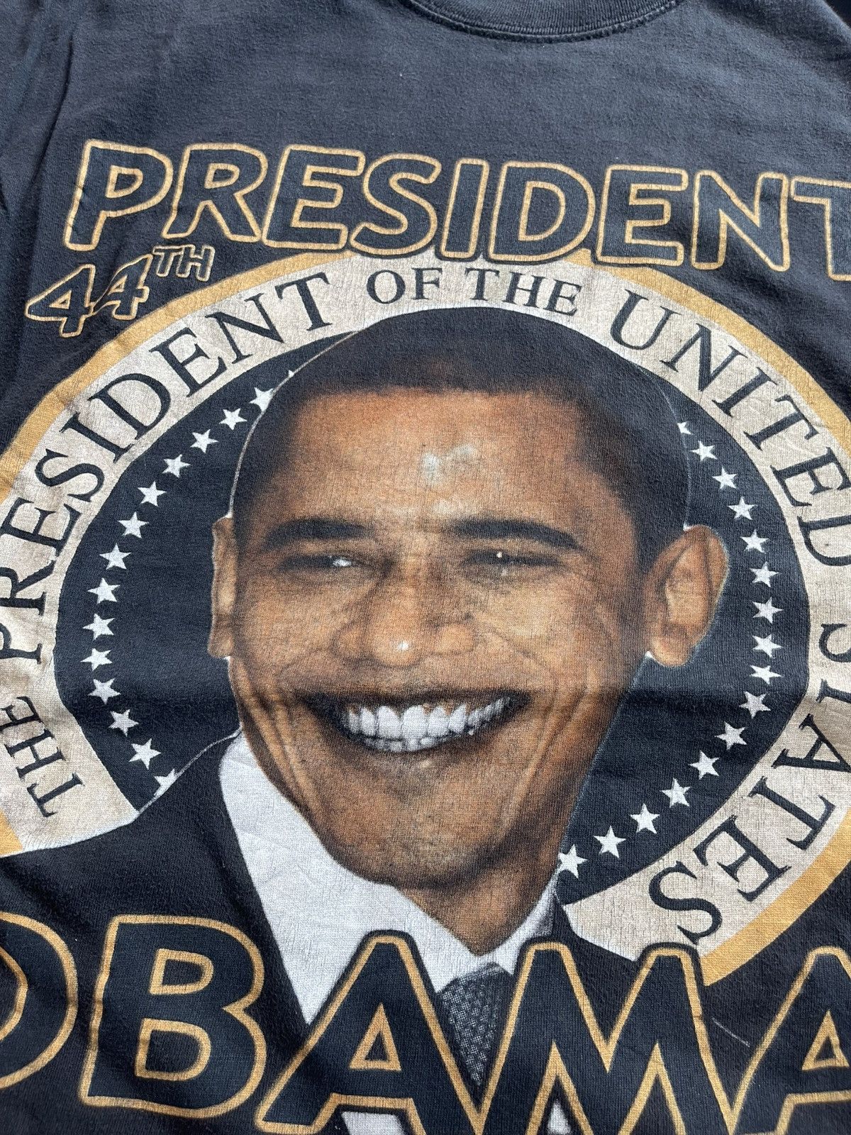 Vintage Vintage Barack Obama 44th President T-Shirt Big Graphic Size US XL / EU 56 / 4 - 3 Thumbnail