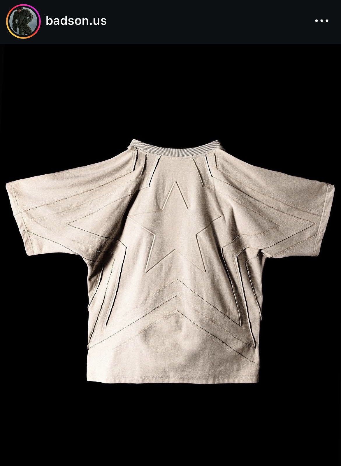 Designer × Japanese Brand Bad son star tee Size US M / EU 48-50 / 2 - 4 Thumbnail