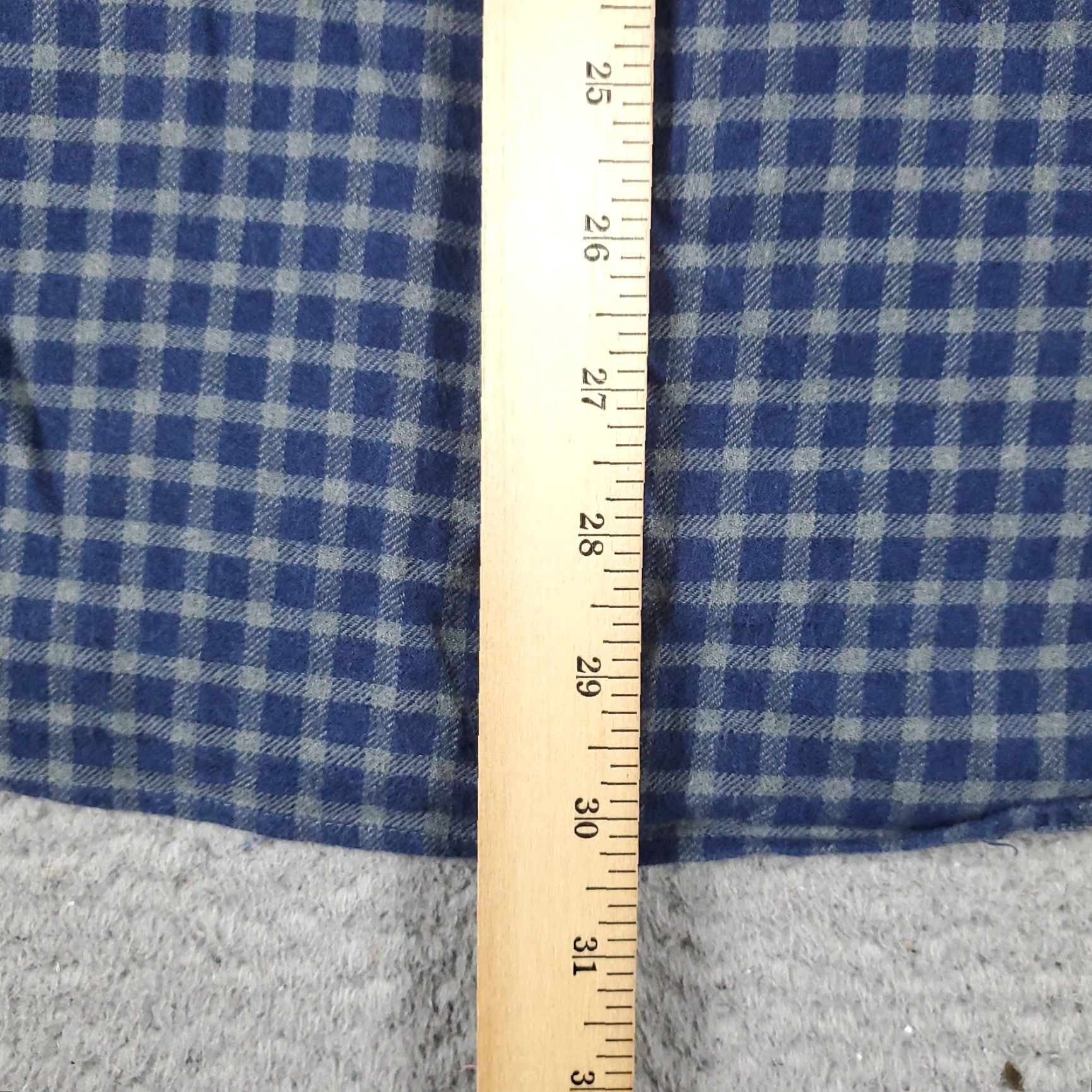 Vineyard Vines Vineyard Vines Shirt Mens Large Blue Gray Flannel Whale Button Up Long Sleeve Size US L / EU 52-54 / 3 - 5 Thumbnail