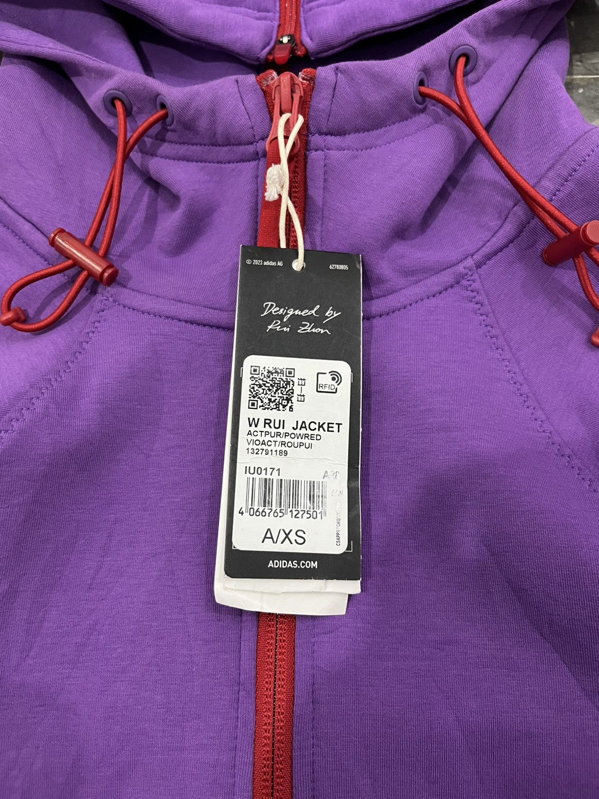RUIbuilt Adidas rui zhou zip hoodie Size XS / US 0-2 / IT 36-38 - 6 Thumbnail