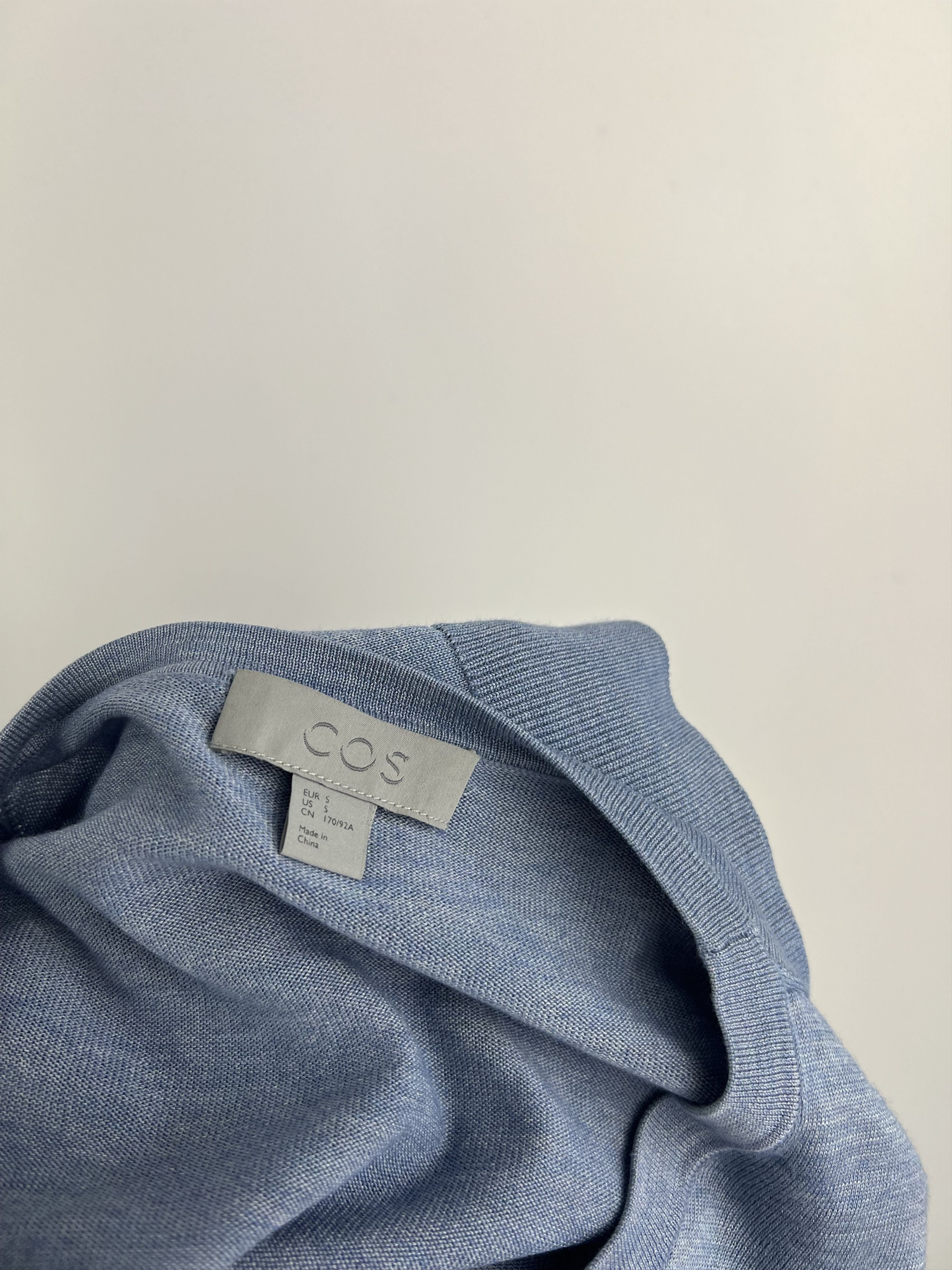 Cos COS Men's Silk Cotton Pullover Sweater Size S Size US S / EU 44-46 / 1 - 4 Thumbnail