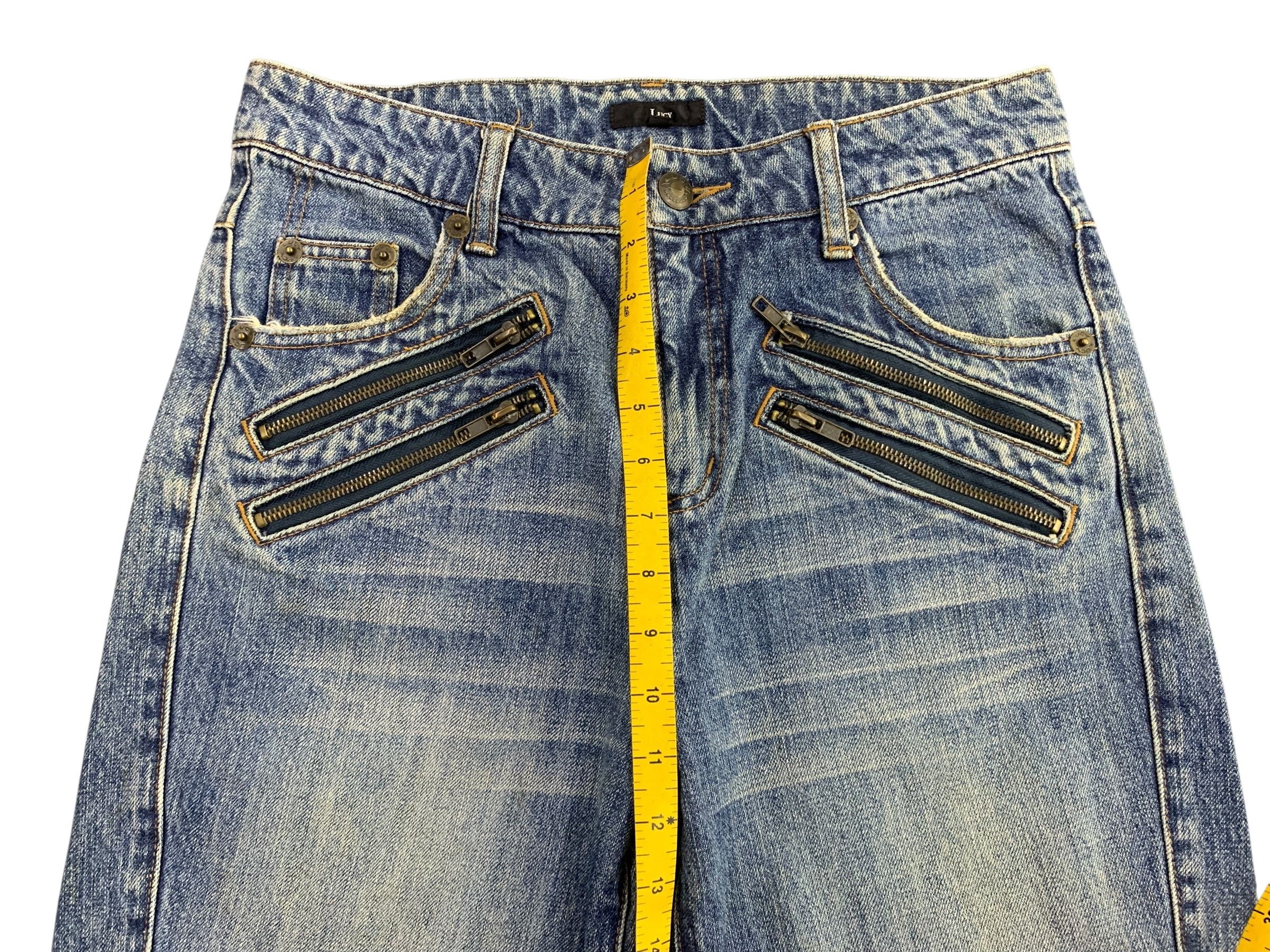 Japanese Brand Lucy Jeans Size M W30xL28 Lucy Pants J-Shape Jeans Size US 30 / EU 46 - 15 Thumbnail