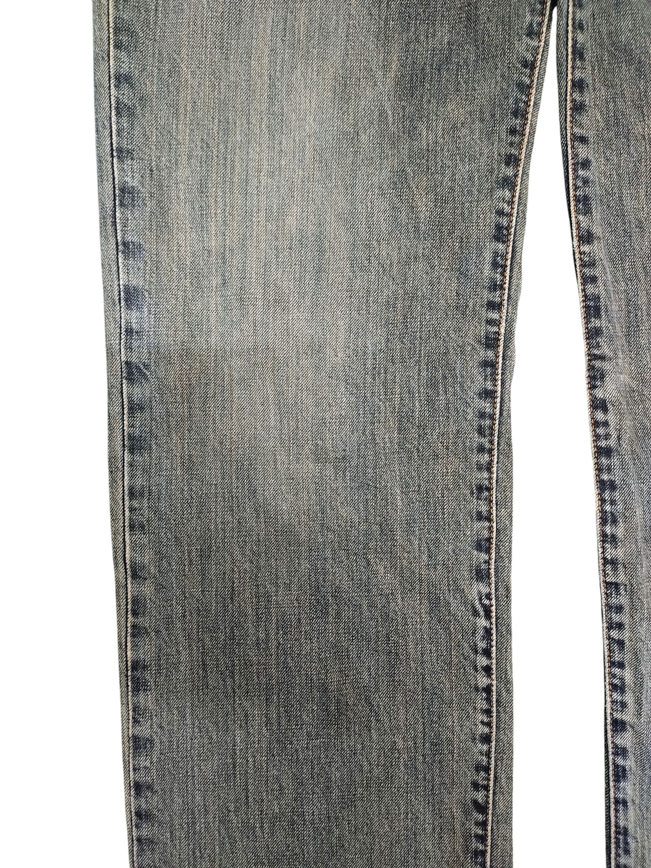 Comme des Garcons × Undercover Vintage Wrangler Japan Clawmark Distress Faded Denim Jeans Size US 32 / EU 48 - 4 Thumbnail