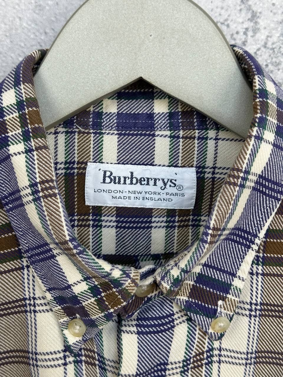 Burberry Burberrys Vintage Nova Check Flannel Shirt Button Down Plaid Size US XL / EU 56 / 4 - 11 Thumbnail