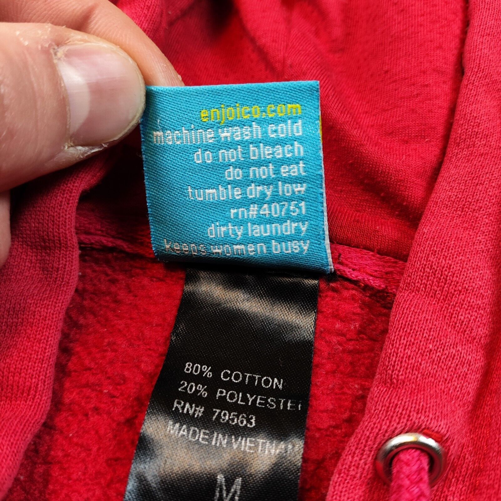 Enjoi × Vintage Enjoi Hoodie Size US M / EU 48-50 / 2 - 5 Thumbnail