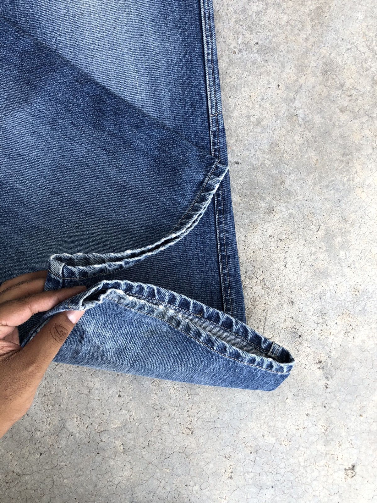 Marithe + Francois Girbaud Vintage Marithe Francois Girbaud Baggy Jeans Distressed Size US 36 / EU 52 - 13 Thumbnail