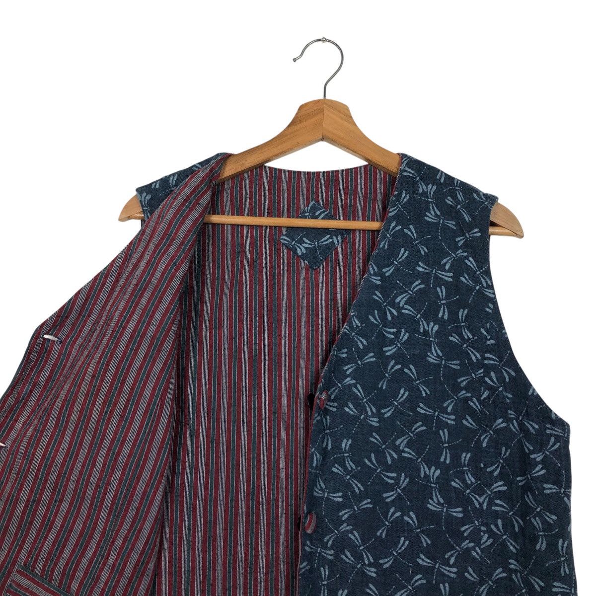 Japanese Brand 📌Vintage Waist Coats Tank Top Union Made Navajo Design Size US M / EU 48-50 / 2 - 14 Thumbnail