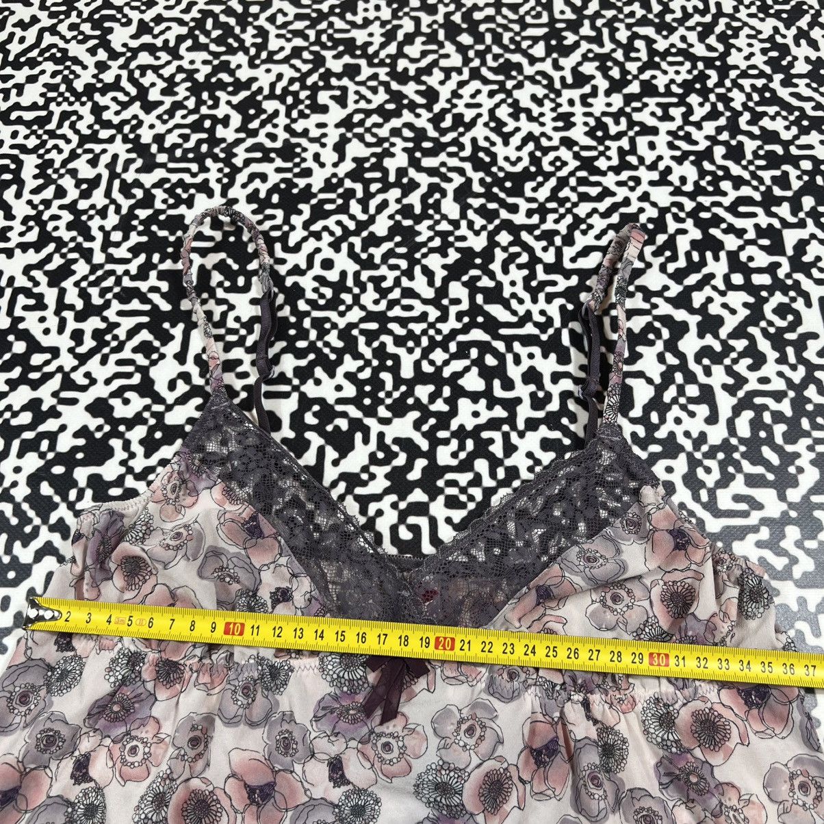 Vintage Vintage Y2K Retro Floral Sexy Style Tank Top Sleeveless 90s Size M / US 6-8 / IT 42-44 - 16 Thumbnail