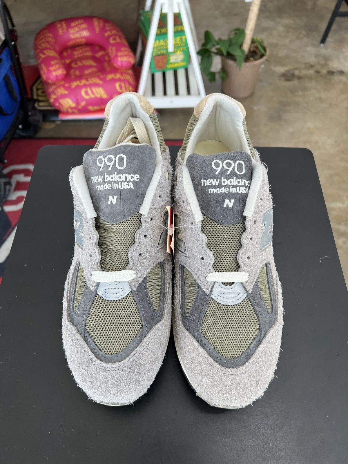 New Balance New Balance 990v2 MiUSA Teddy Santis Marblehead Sz 13 (2022) Size US 13 / EU 46 - 2 Thumbnail